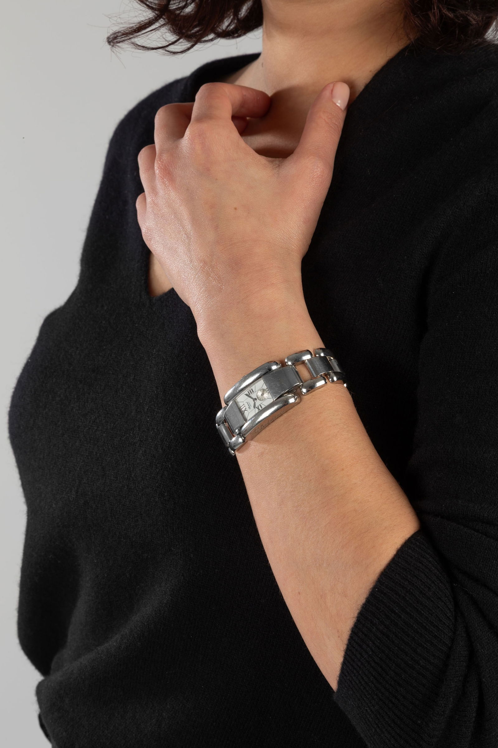 Chopard, Strada, réf. 8357, montre-bracelet petite seconde en acier Mouvement: cal. ETA 980. - 5