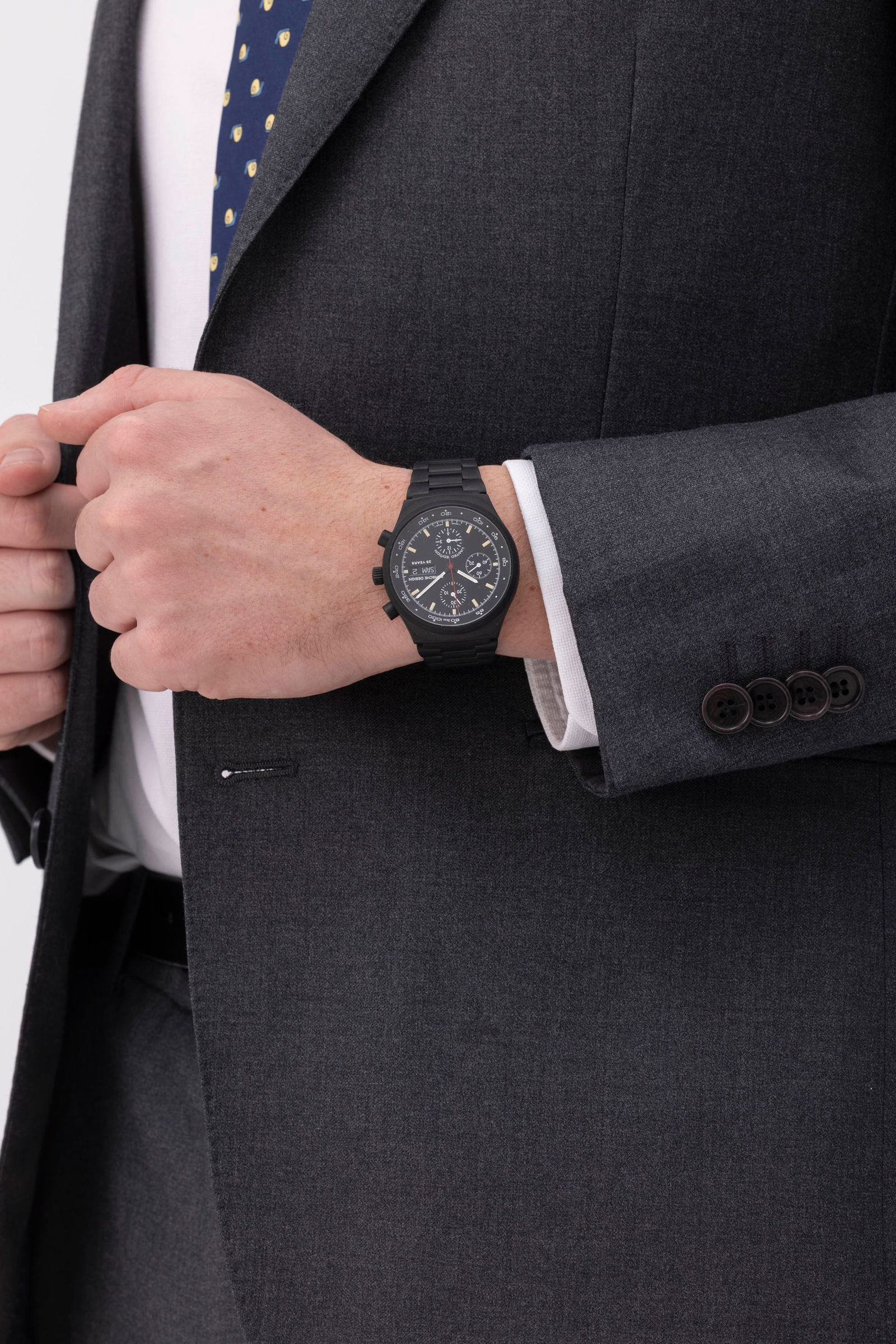 Eterna pour Porsche Design, réf. 6625.11, Ed. Limitée n°0825/1998, montre-bracelet ch - 4