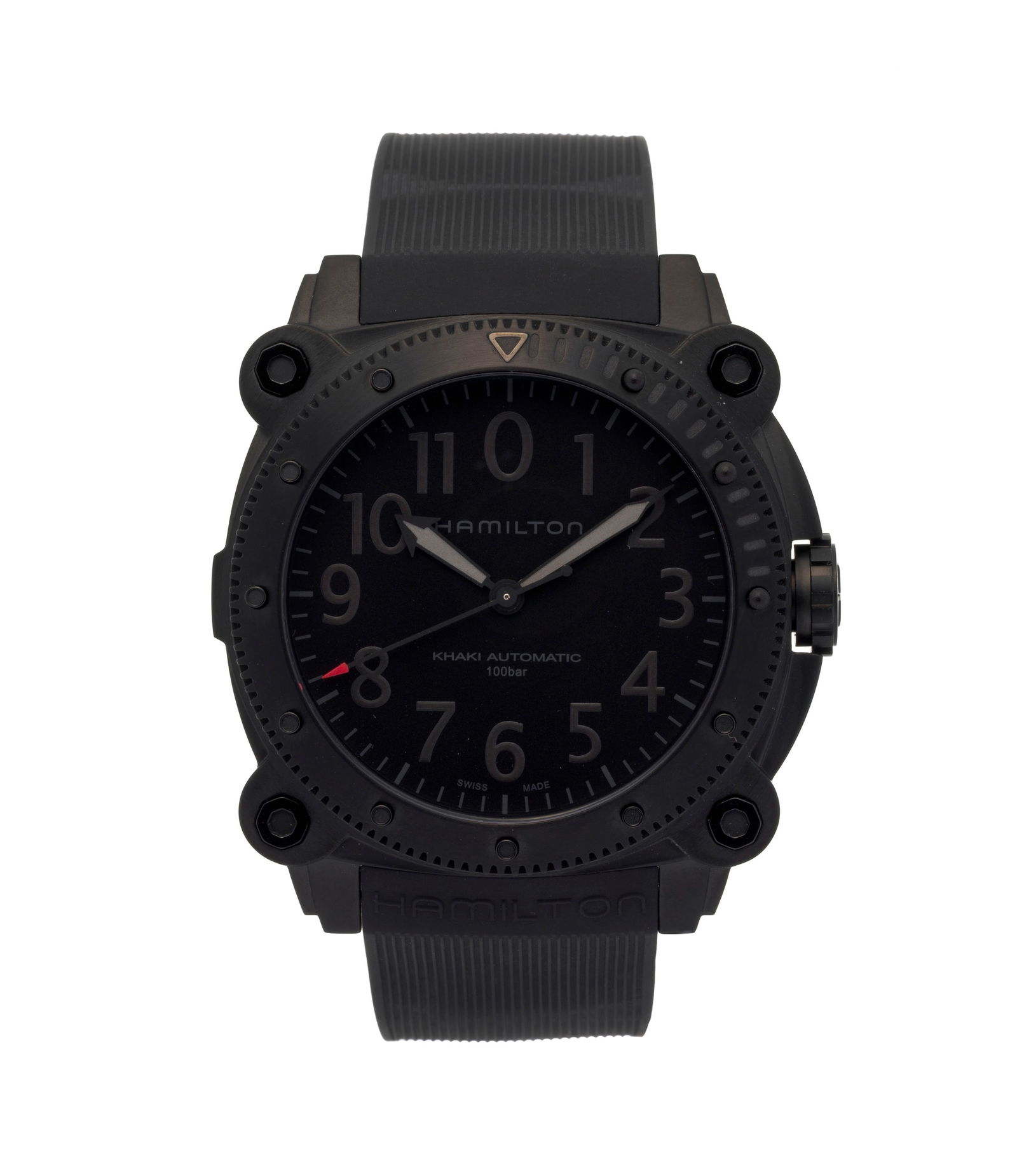 Hamilton, _Khaki Navy BeLOWZER_O, réf. H785050, montre en titane, circa 2021 Mouvement: cal.  (1 of 4)