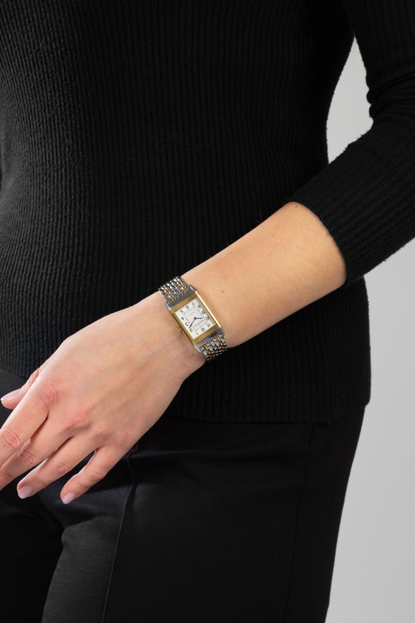 Jaeger-LeCoultre, Reverso, réf. 252.5.86, montre-bracelet en acier et or 750, circa 2010 Mouv - 3