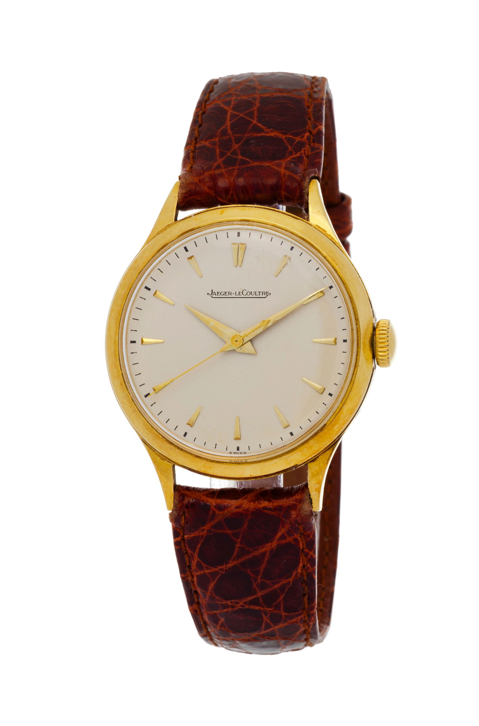 Jaeger-LeCoultre, montre en or 750, années 1950 Mouvement: cal. P450/4C, mécanique, n (1 of 4)