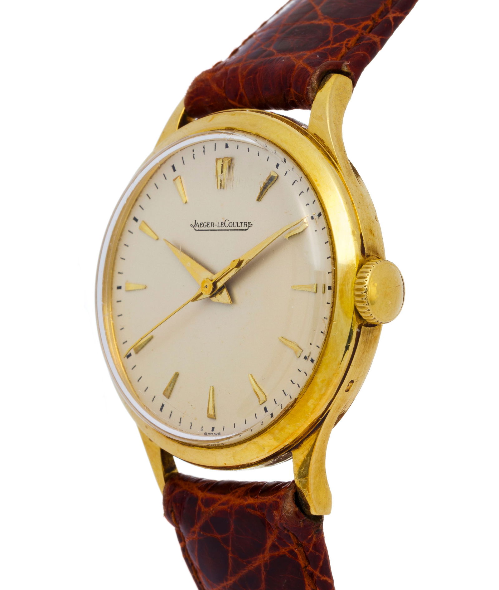 Jaeger-LeCoultre, montre en or 750, années 1950 Mouvement: cal. P450/4C, mécanique, n - 2