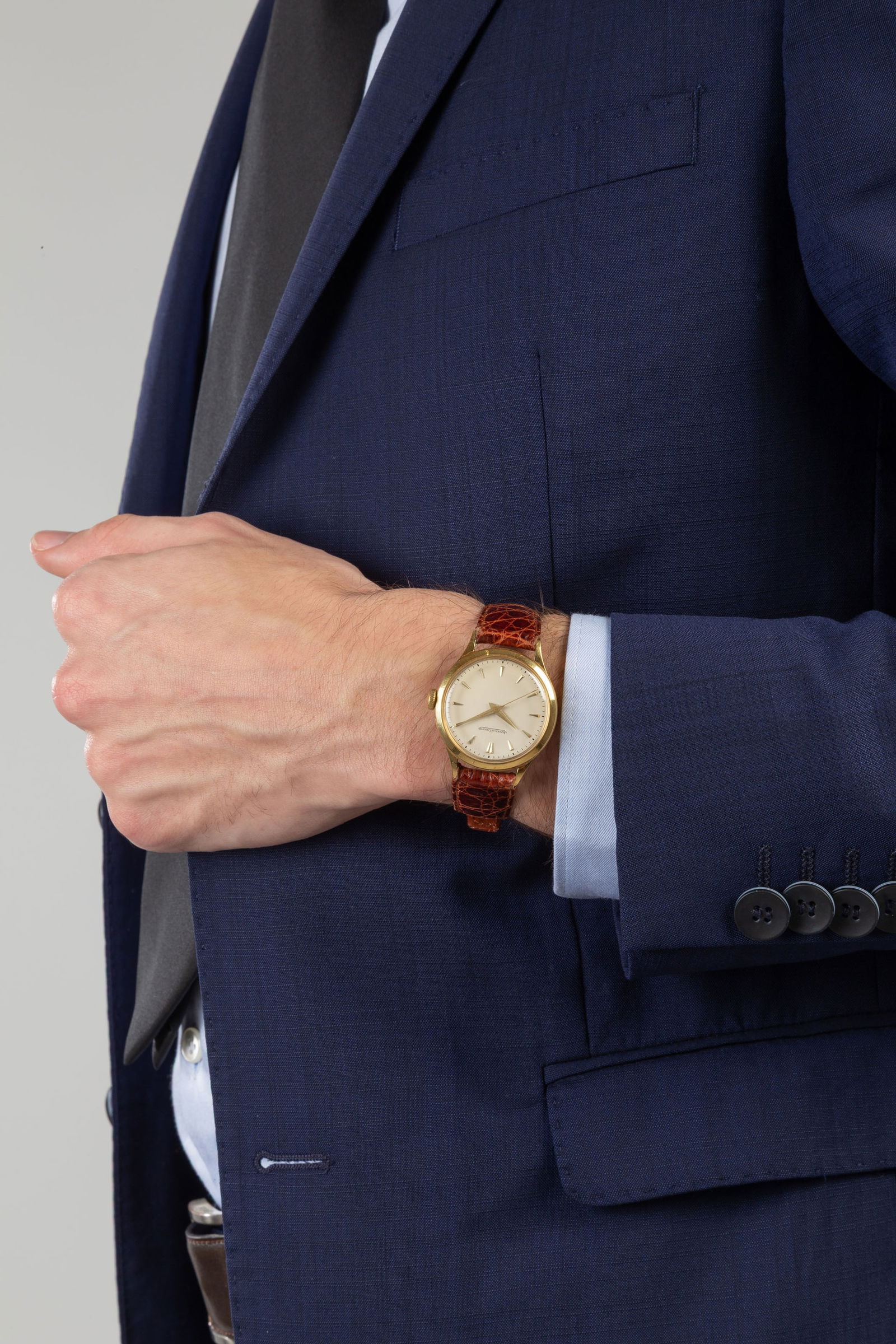 Jaeger-LeCoultre, montre en or 750, années 1950 Mouvement: cal. P450/4C, mécanique, n - 4