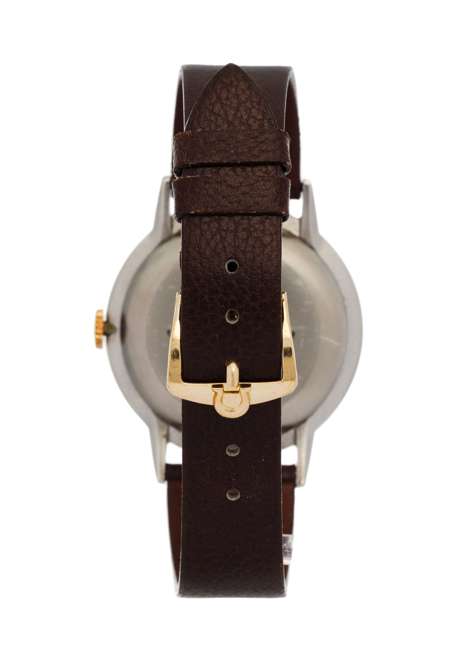 Omega, réf. 2325/7, montre petite seconde en acier, années 1950 Mouvement: cal. 283, m&# - 3