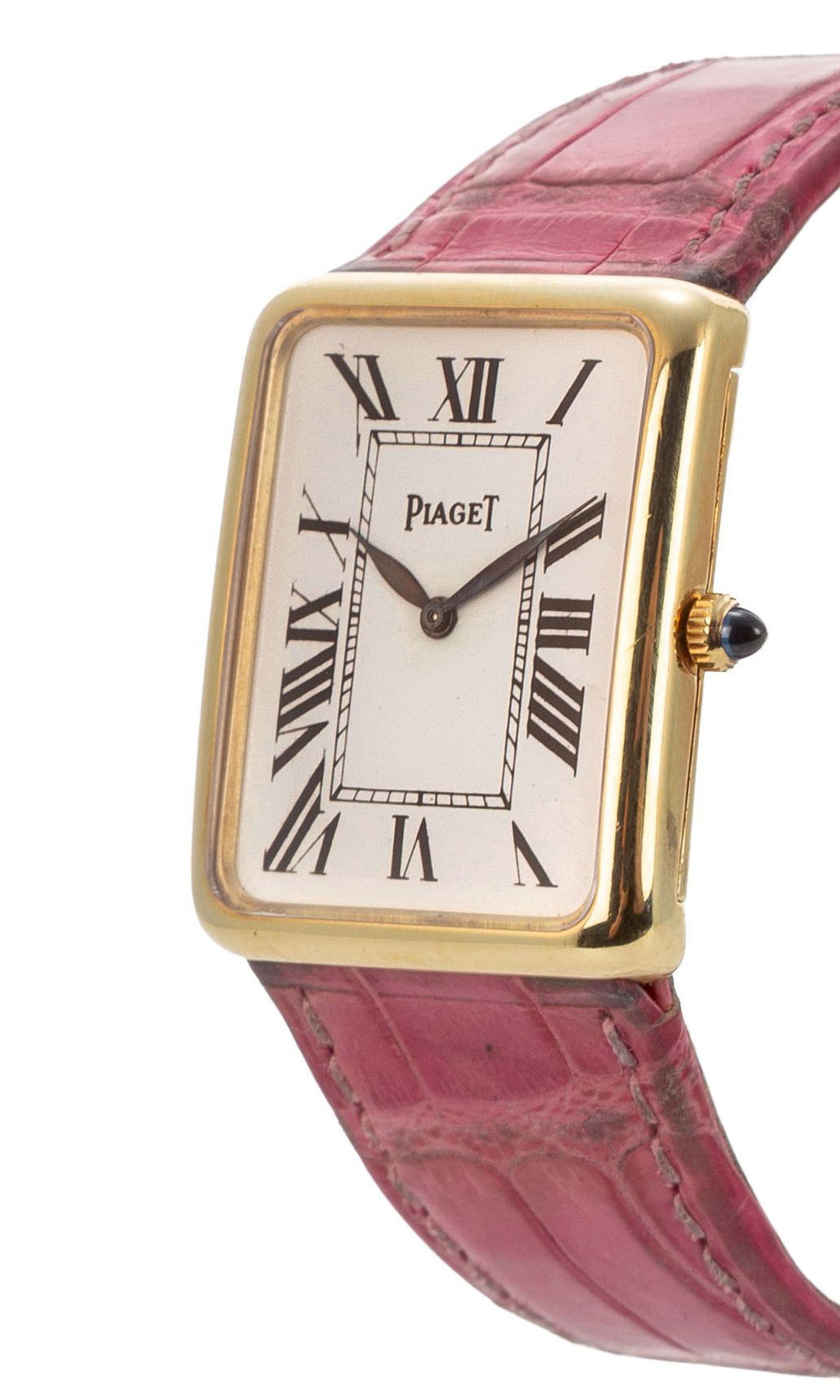 Piaget, réf. 9298, montre en or 750, années 1970-80 Mouvement: cal. 9P2, mécanique, - 2