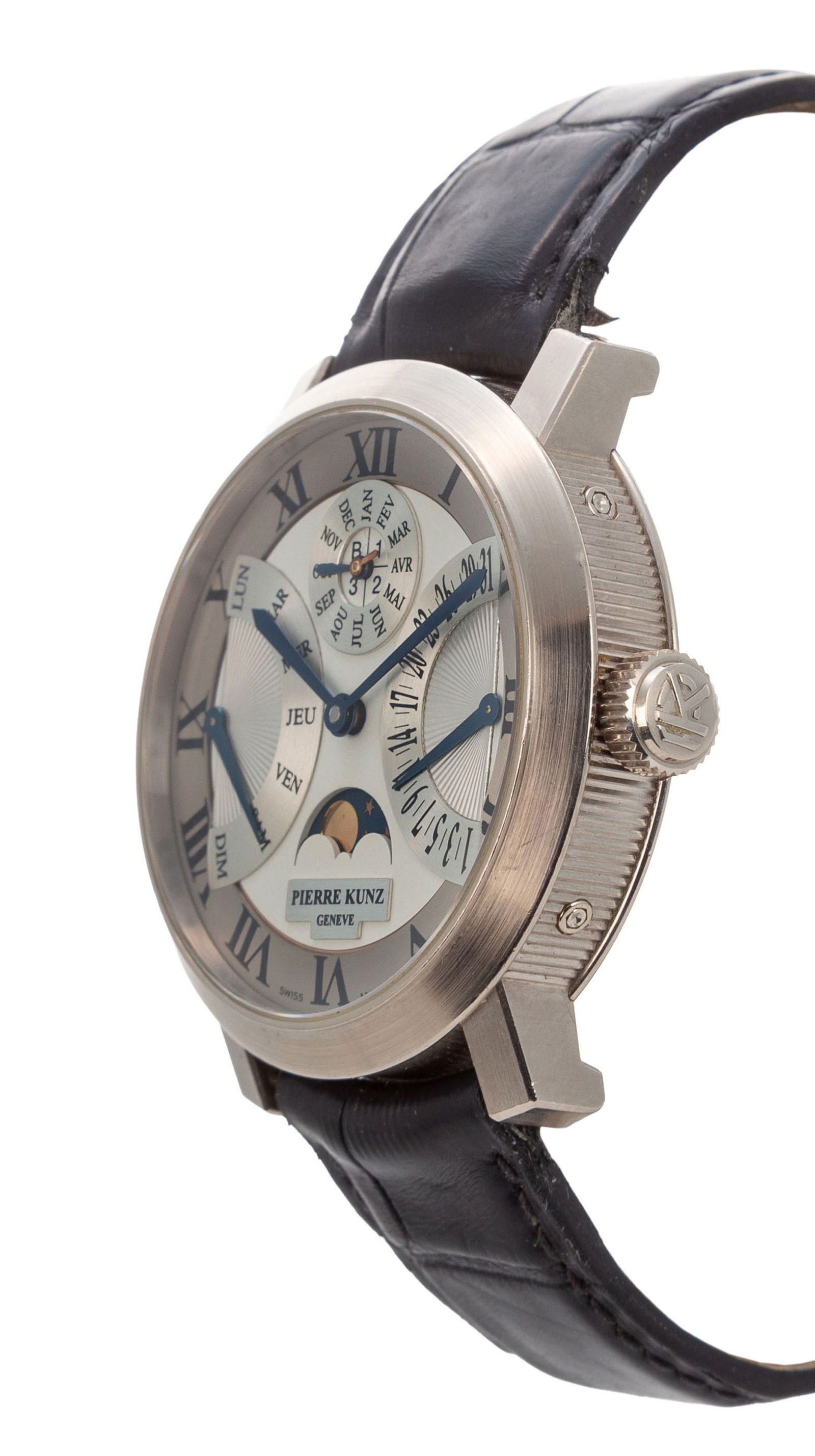 Pierre Kunz, Spirit of Challenge, réf. PKA 003 QPR, montre en or gris 750 avec quantième p - 2