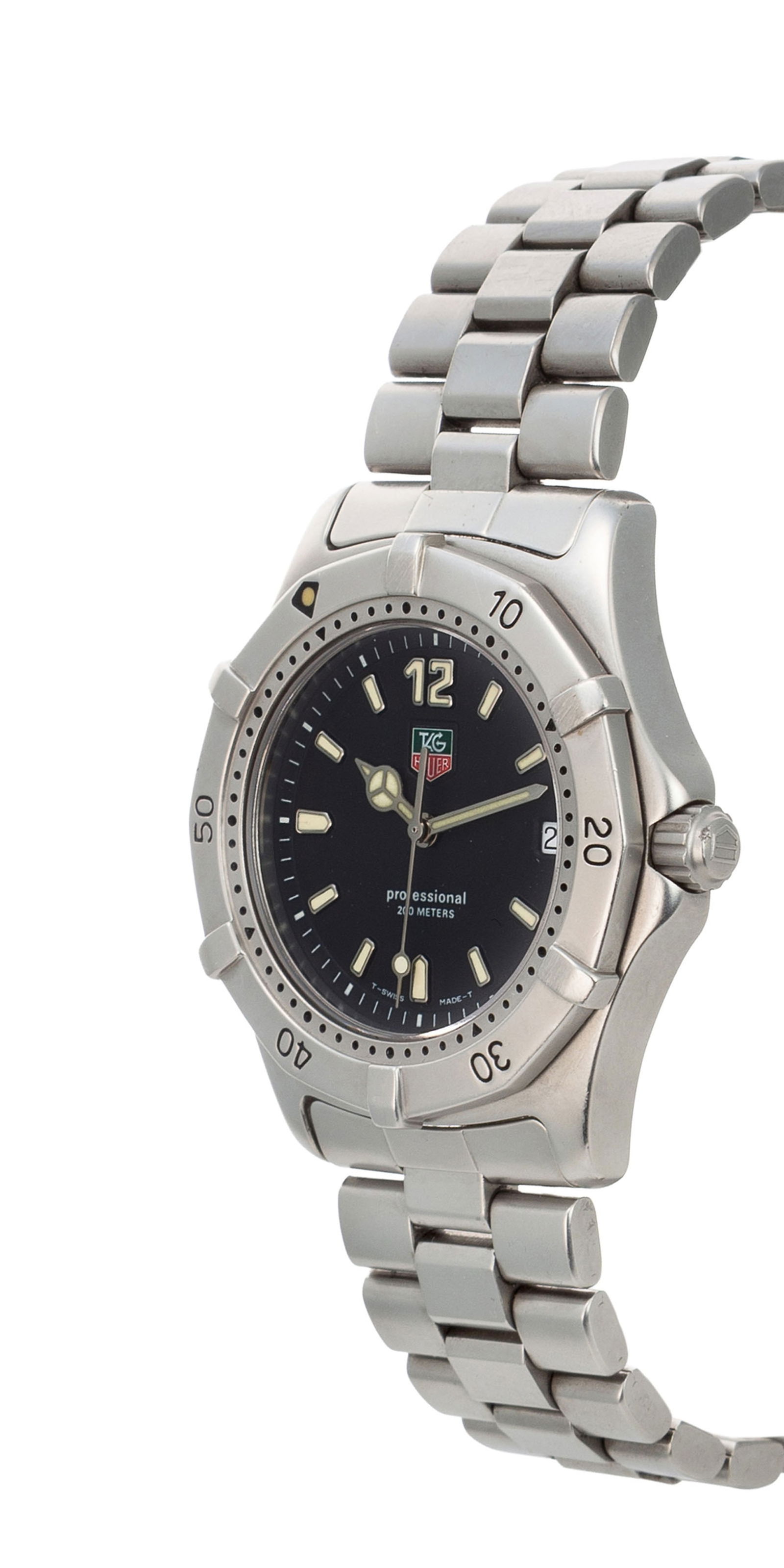 Tag Heuer, 2000, réf. WK1110, montre-bracelet en acier Mouvement: cal. ETA 956.012, quartz  - 2