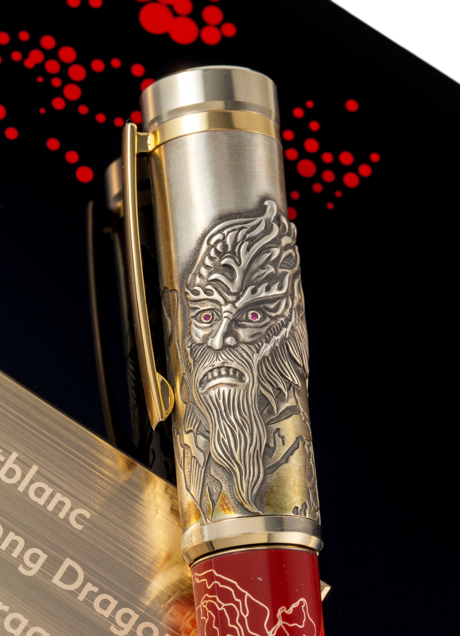 Montblanc, A Journey among Dragons, The Torch Dragon, Ed. Limitée n°13/88, stylo plume en  - 4