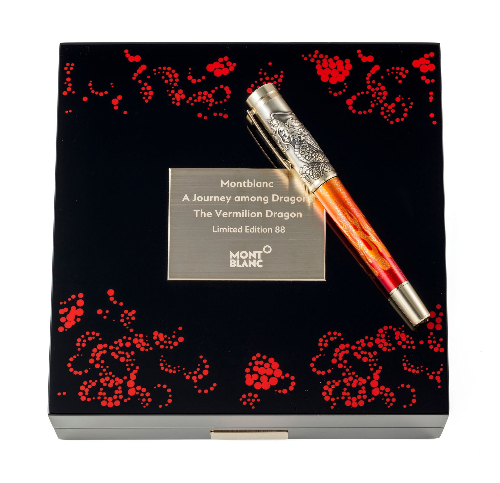 Montblanc, A Journey among Dragons, The Vermilion Dragon, Ed. Limitée n°13/88, stylo plume - 3