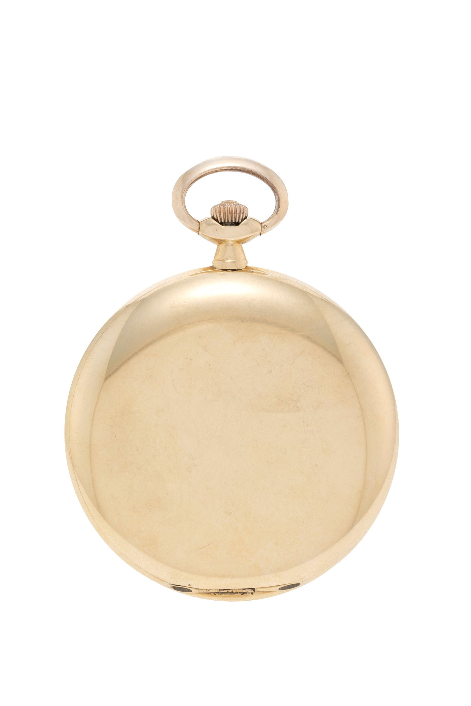 Movado, montre de poche petite seconde extra plate en or 750 Mouvement: mécanique, 15 rubis  - 4