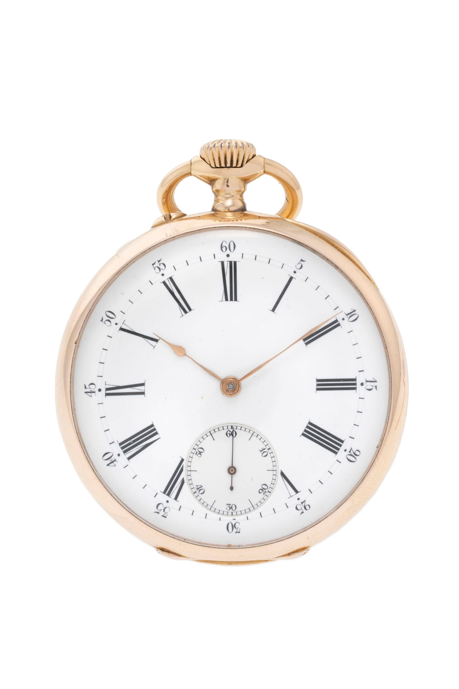 Vacheron Constantin, montre de poche petite seconde en or 750, circa 1888 Mouvement: mécaniqu: Vacheron Constantin, montre de poche petite seconde en or 750, circa 1888 Mouvement: mécanique, n°280904 Boîtier: n°169876/280904, diam. 46 mm Complication: compteur subsidiaire po