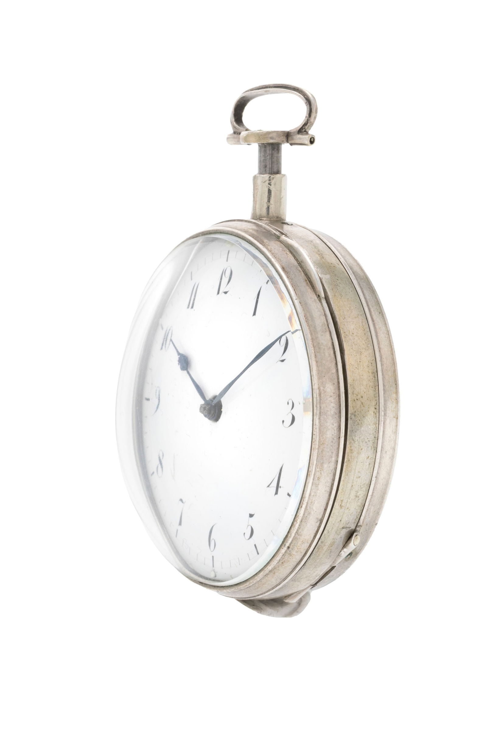 Chaudoir à Genève, montre de poche à coq à répétition en argent orn - 2