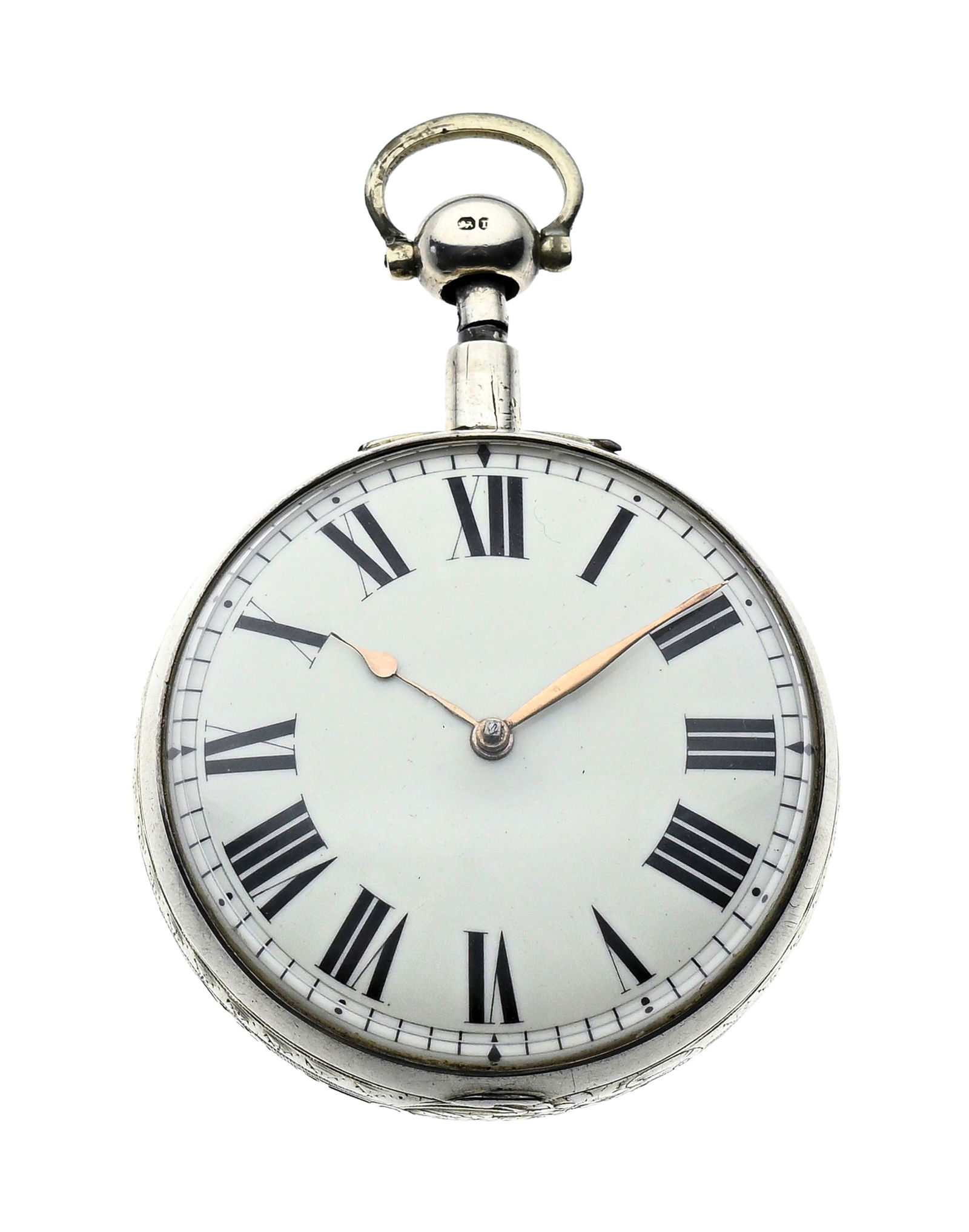 Wightwick & Moss Ludgate Street, montre de poche à coq à répétition en argent aj - 5