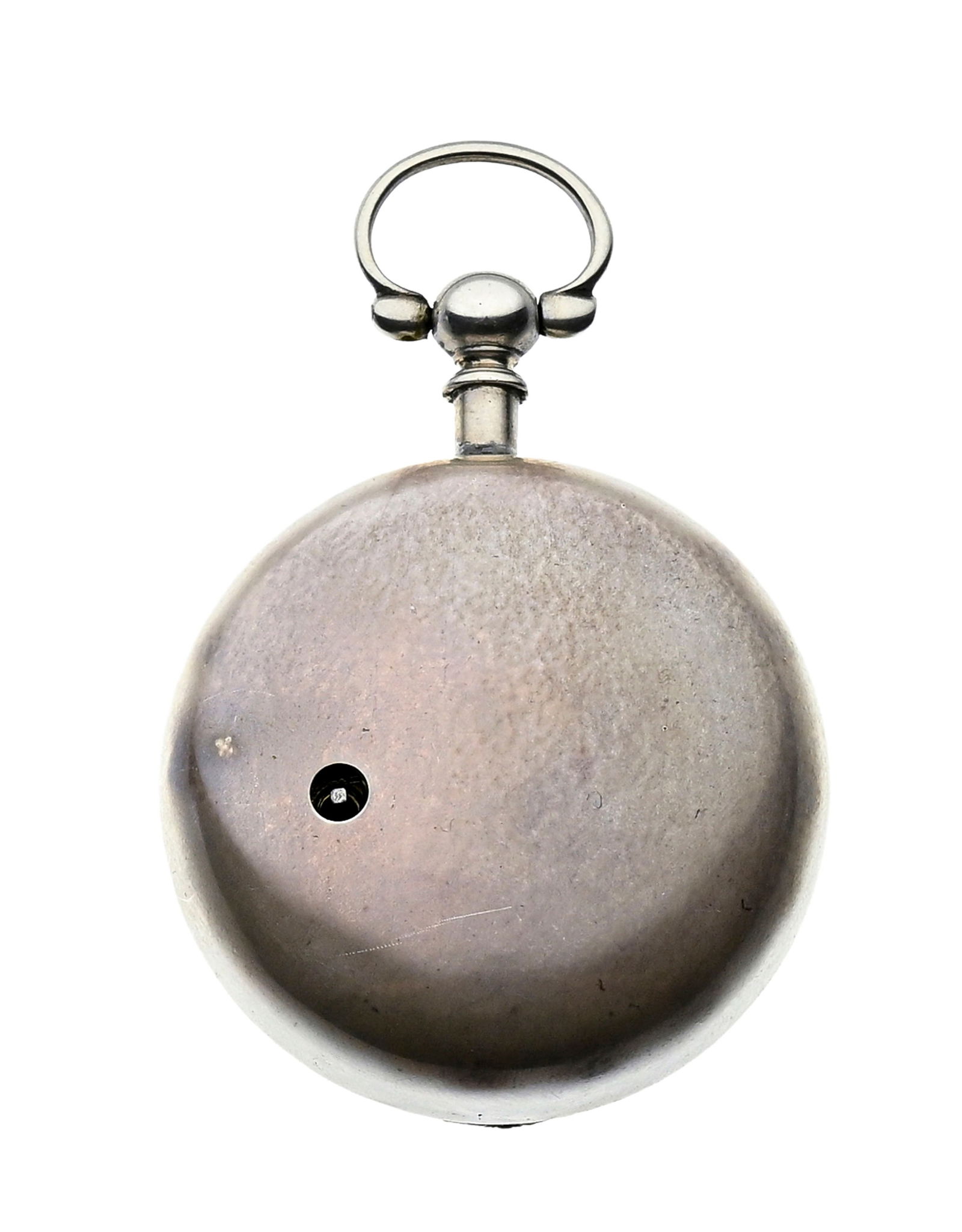 James Smith London, montre de poche à coq et boîtier de protection en argent, circa 1784  - 5