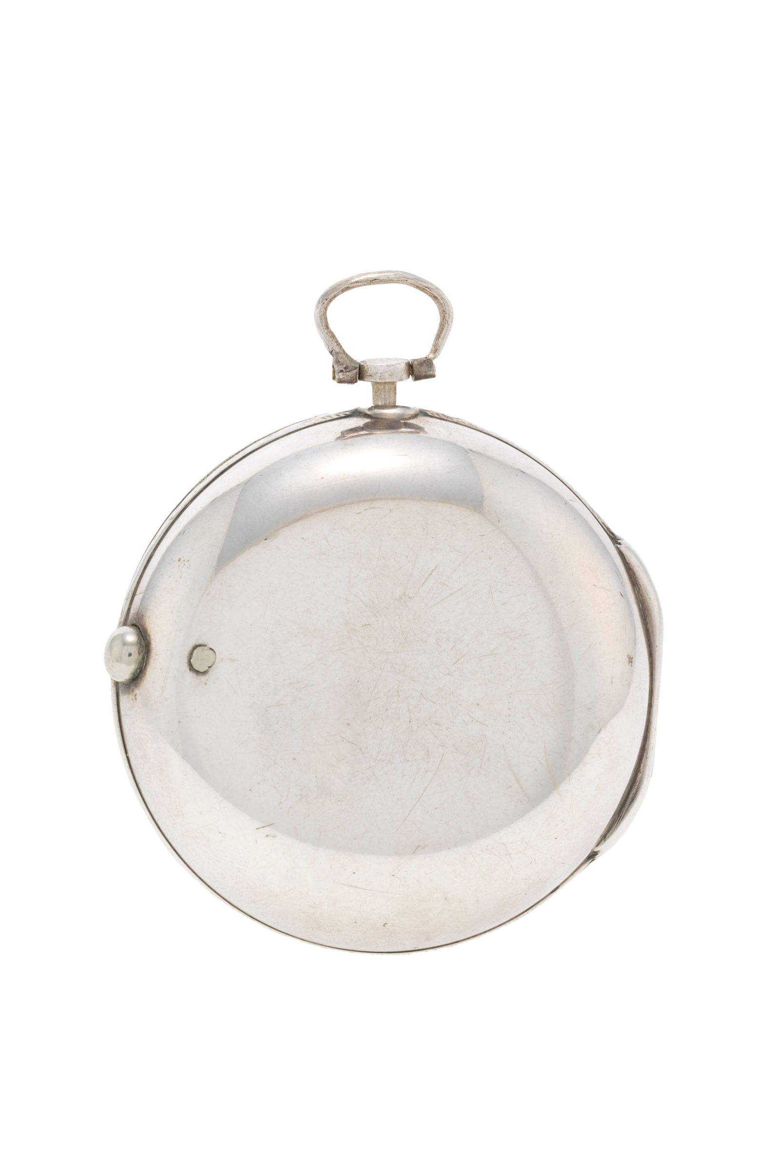 Dan. Cornwell, montre de poche à coq et boîtier de protection en argent avec indication de - 3