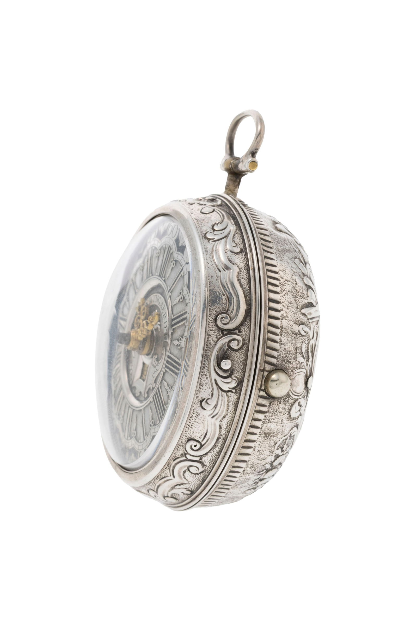 Arnoldus Van Wyngaerdt Rotterdam, montre de poche en argent avec indication de la date, boîtier - 2