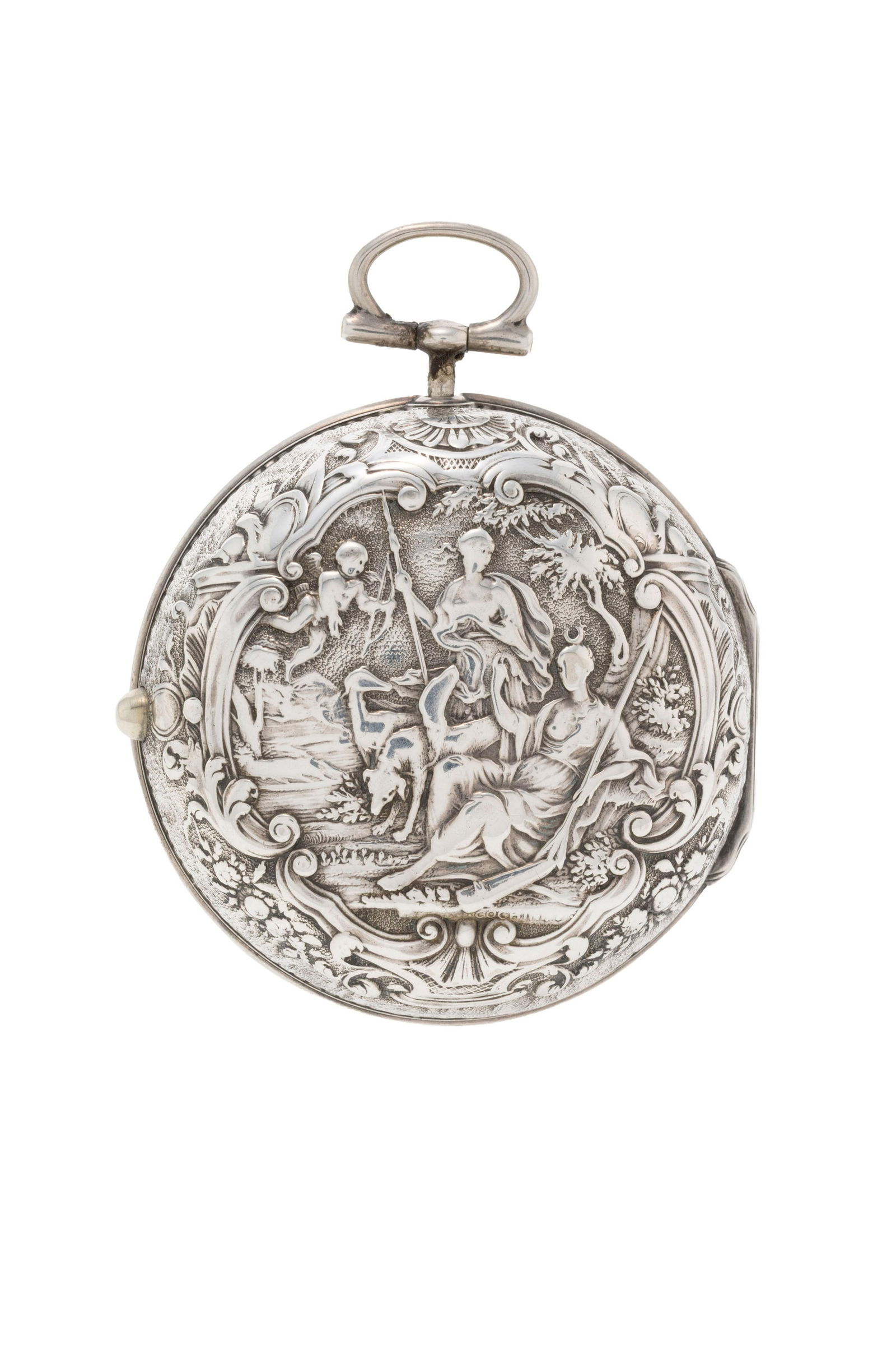 Arnoldus Van Wyngaerdt Rotterdam, montre de poche en argent avec indication de la date, boîtier - 3