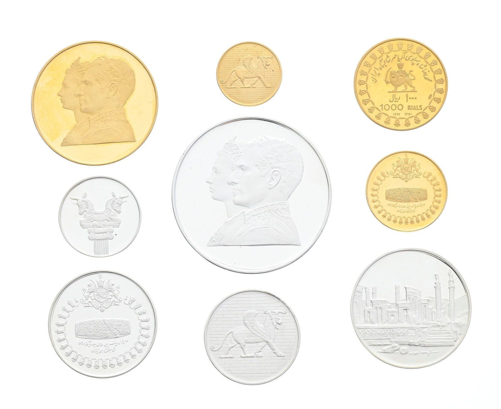 Royaume d'Iran, Mohammad Reza Pahlavi (1941-1979), "Empire Perse - 2.500 ans de la monarchie iranien (1 of 6)