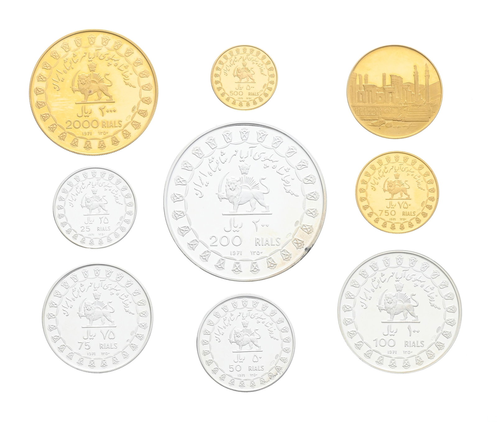 Royaume d'Iran, Mohammad Reza Pahlavi (1941-1979), "Empire Perse - 2.500 ans de la monarchie iranien - 2