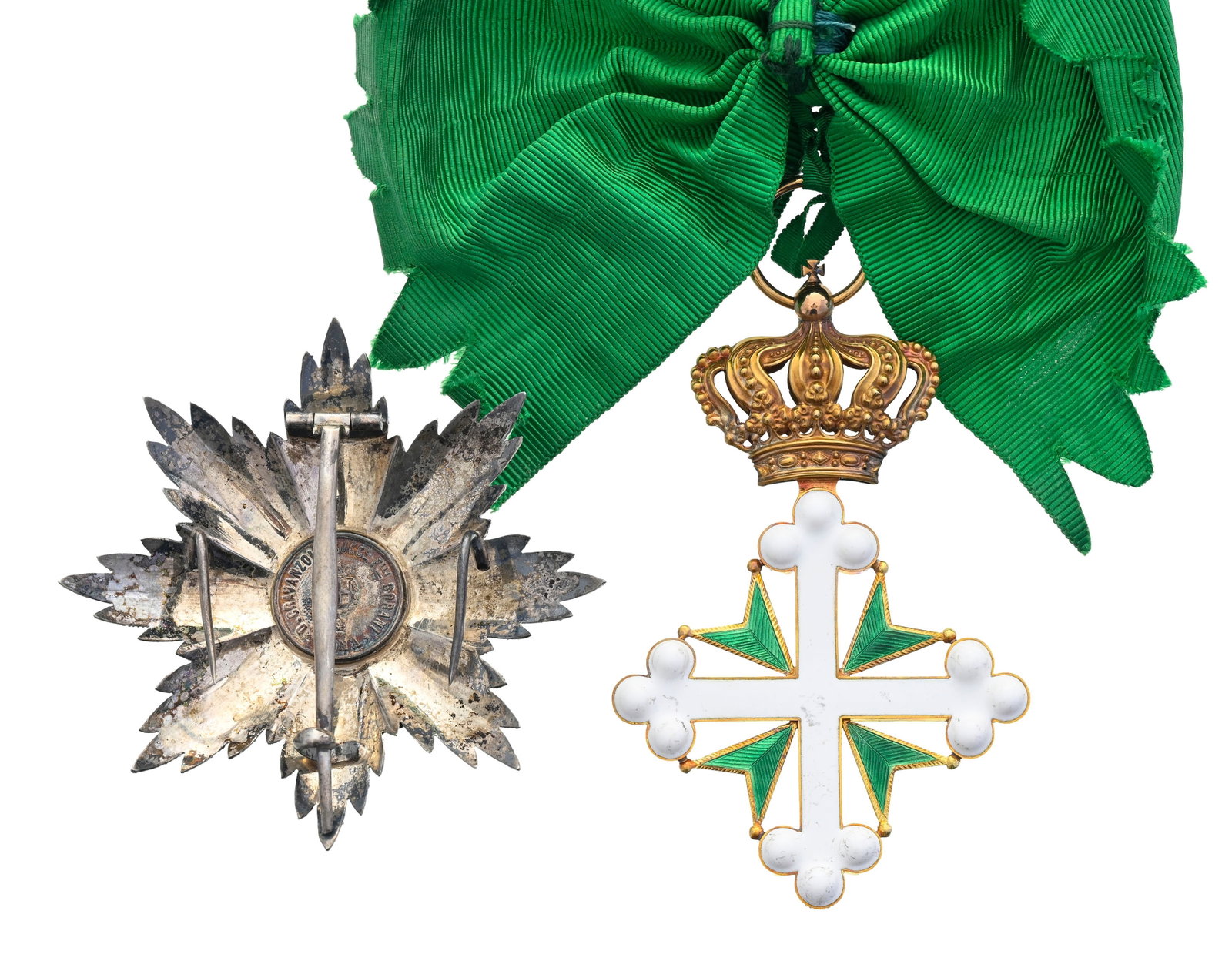 Italie / Royaume d'Italie, Ordre des Saints Maurice et Lazare, fondé en 1572, ensemble de Grand - 9