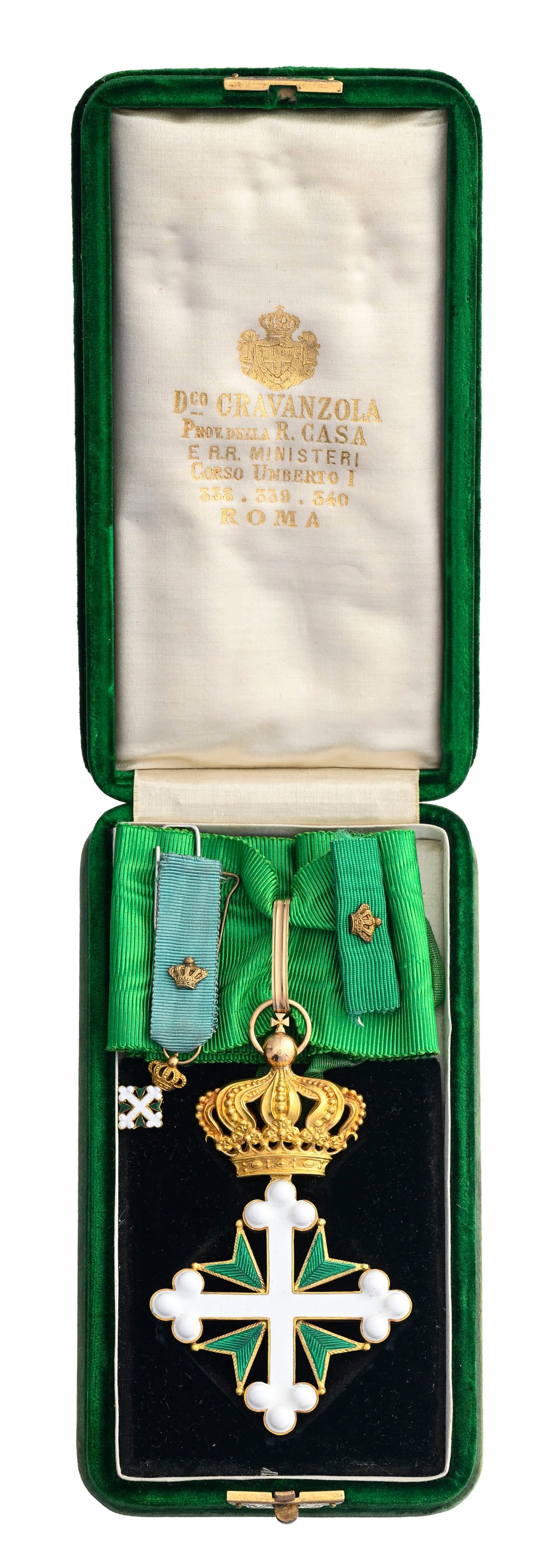 Italie / Royaume d'Italie, Ordre des Saints Maurice et Lazare, fondé en 1572, bijou de Commande - 7