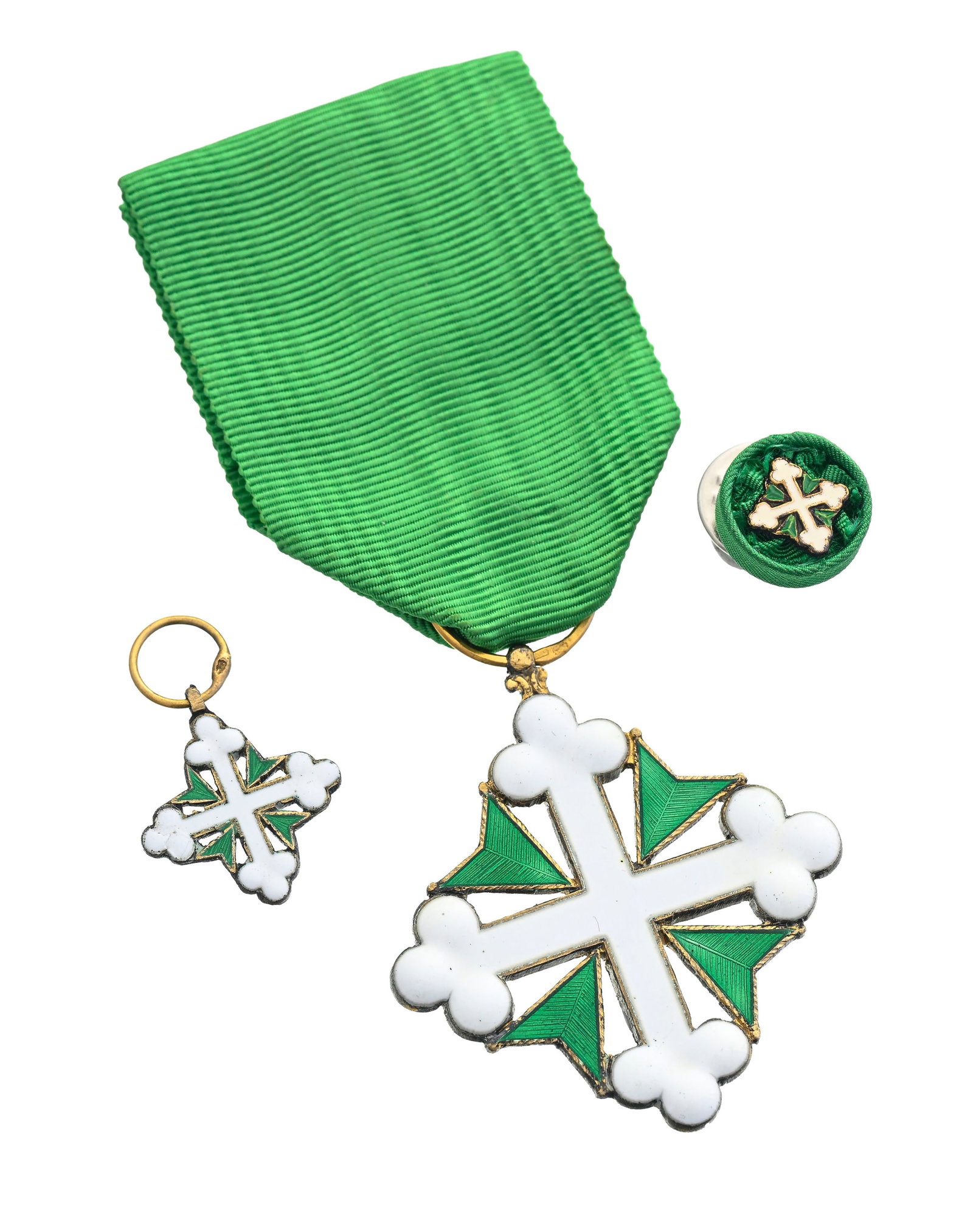 Italie / Royaume d'Italie, Ordre des Saints Maurice et Lazare, fondé en 1572, croix de Chevalie - 2