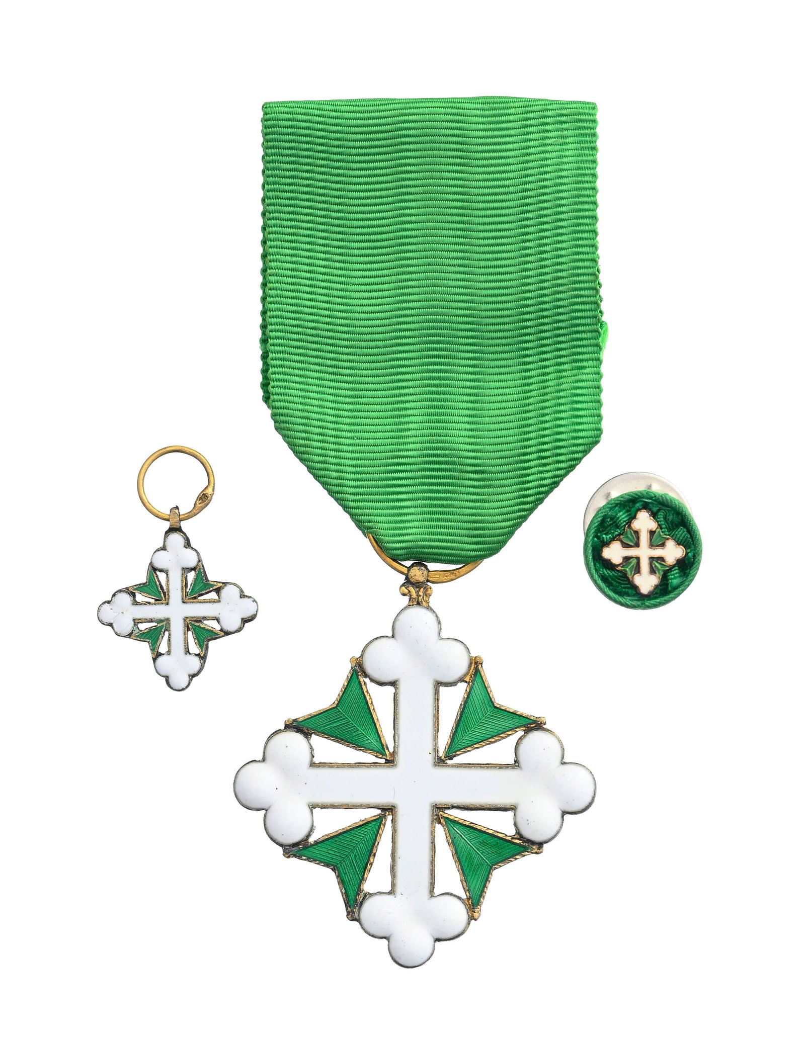 Italie / Royaume d'Italie, Ordre des Saints Maurice et Lazare, fondé en 1572, croix de Chevalie - 3