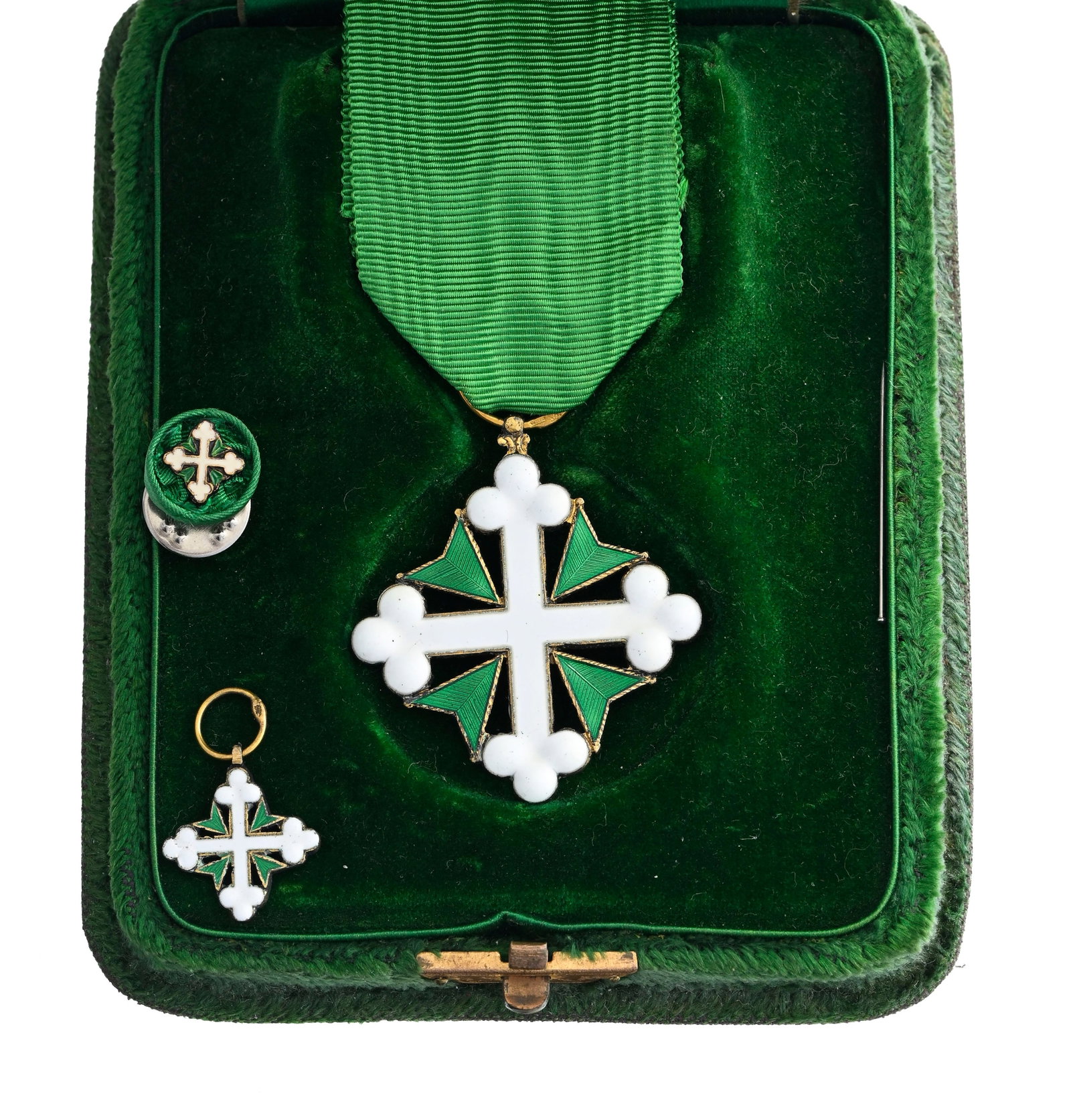 Italie / Royaume d'Italie, Ordre des Saints Maurice et Lazare, fondé en 1572, croix de Chevalie - 5
