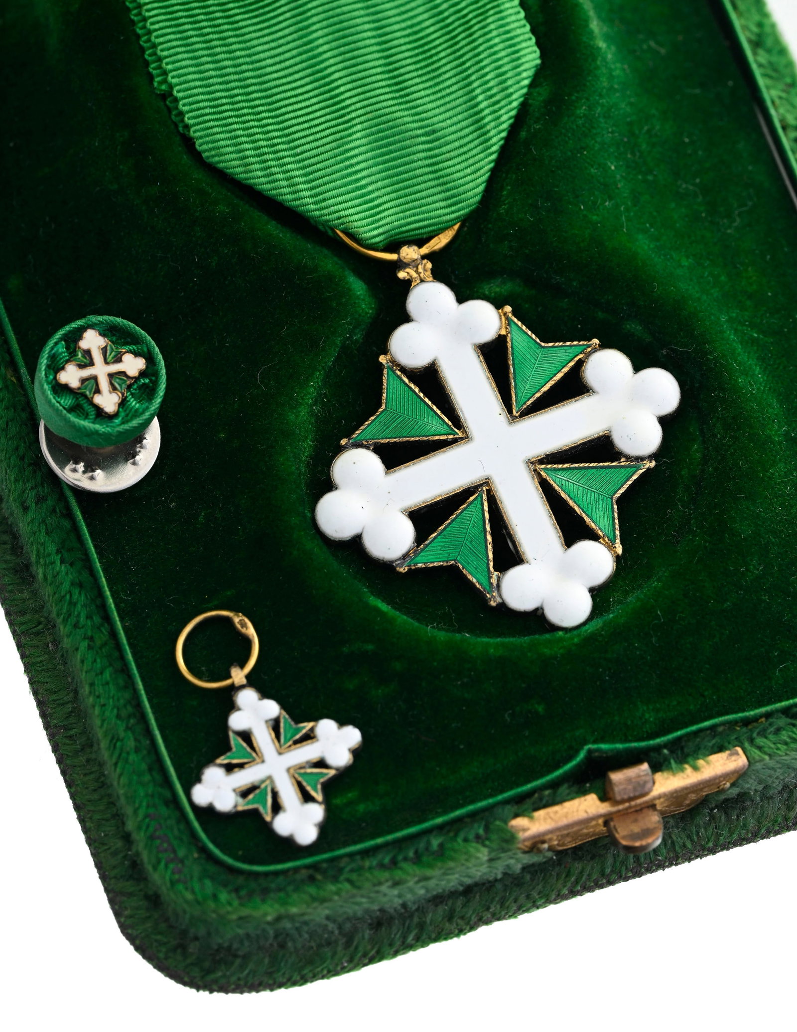Italie / Royaume d'Italie, Ordre des Saints Maurice et Lazare, fondé en 1572, croix de Chevalie - 6