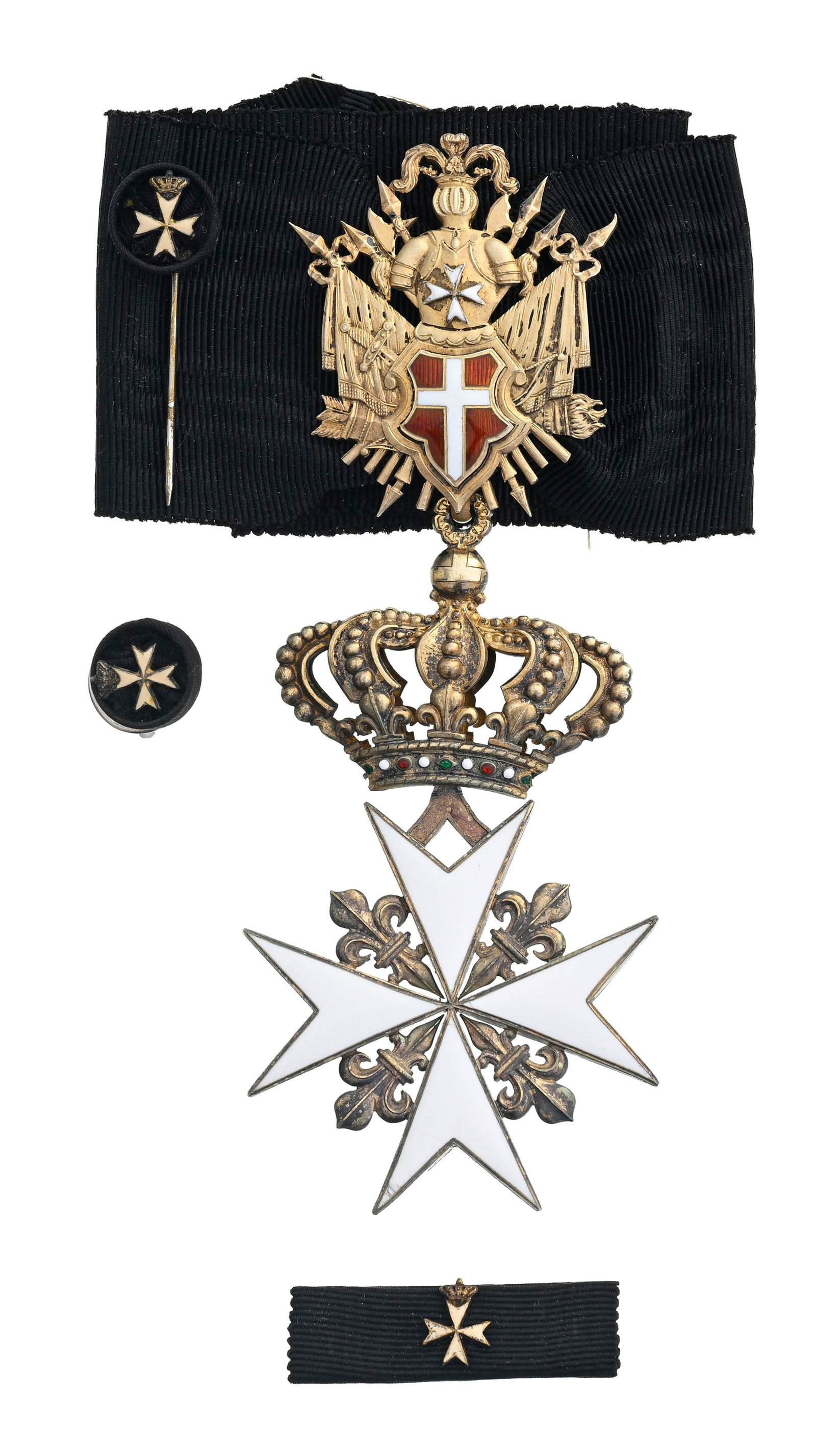 Ordre Souverain Militaire Hospitalier de St Jean de Jérusalem, de Rhodes et de Malte, croix de  - 2