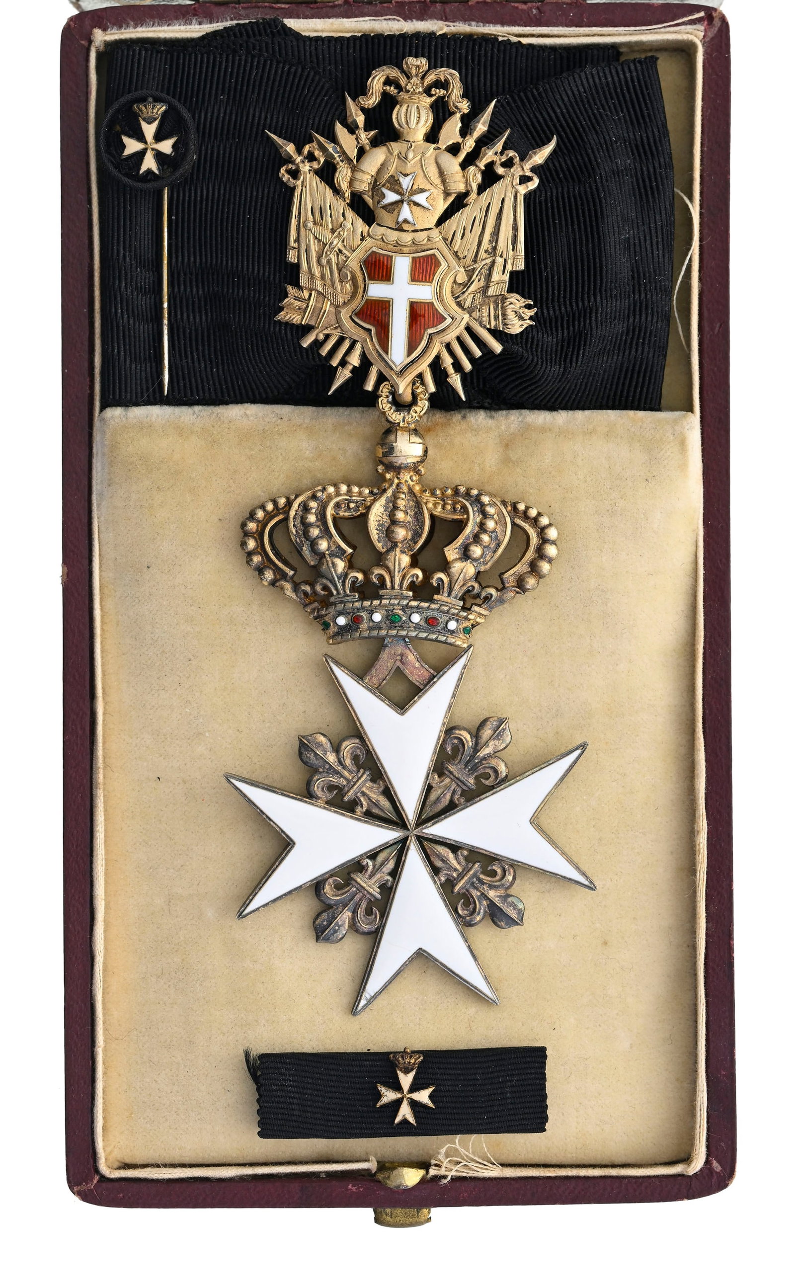 Ordre Souverain Militaire Hospitalier de St Jean de Jérusalem, de Rhodes et de Malte, croix de  - 5