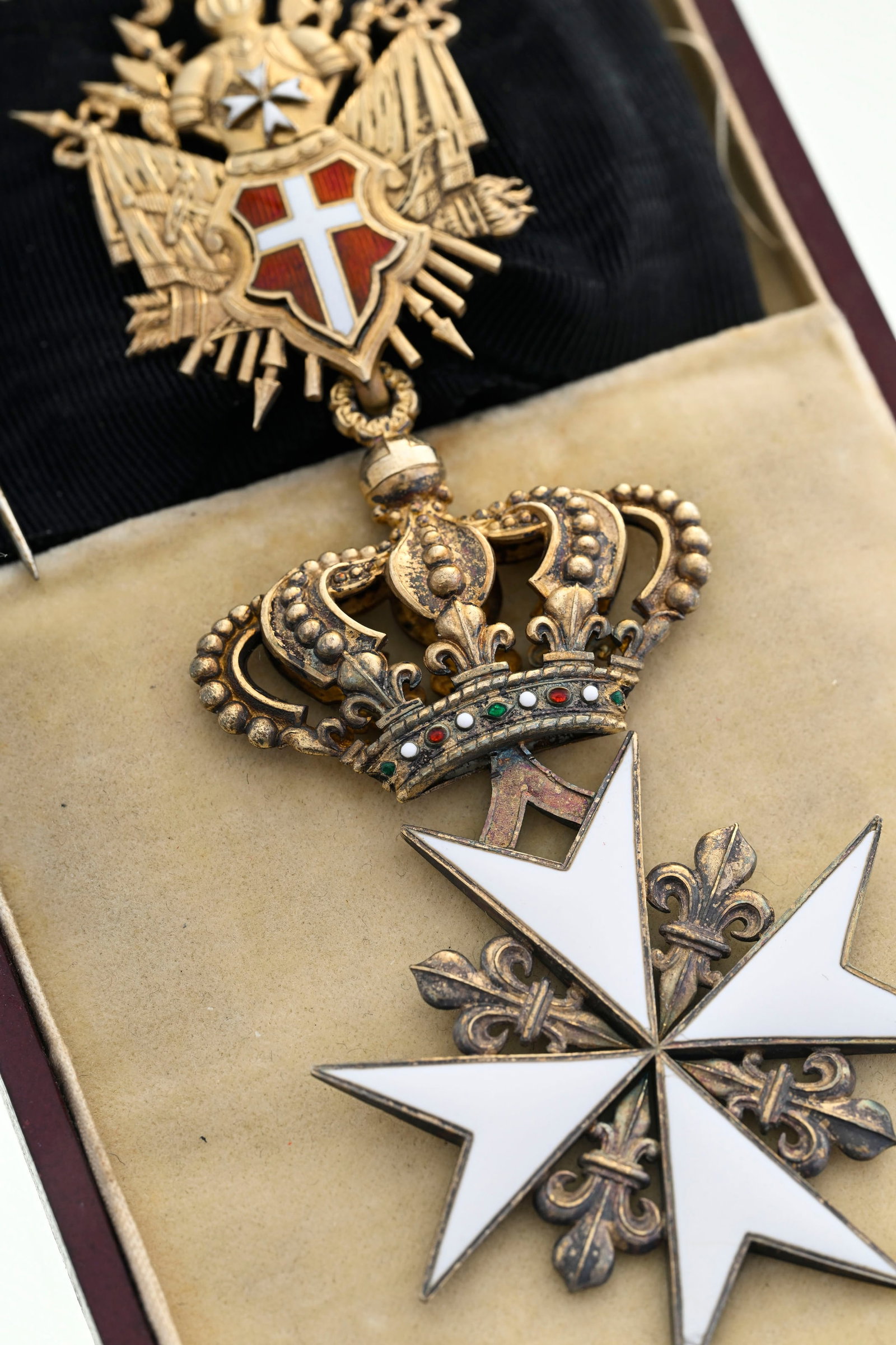 Ordre Souverain Militaire Hospitalier de St Jean de Jérusalem, de Rhodes et de Malte, croix de  - 7