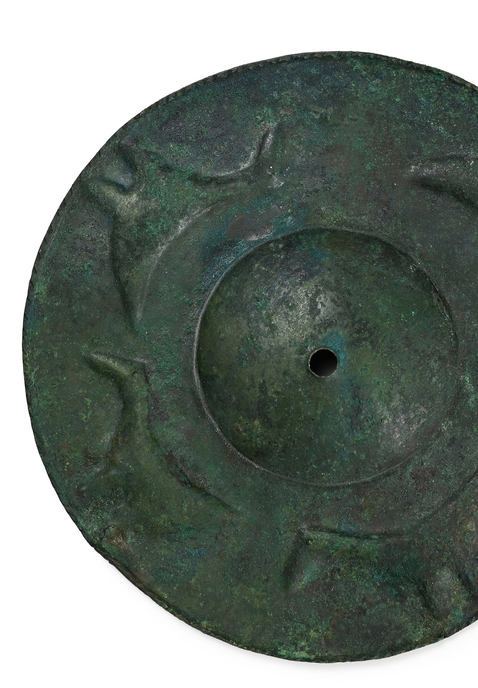 2 saillants de bouclier en bronze, Luristan, fin IIe - début Ier millénaire av. J.-C., tou - 2