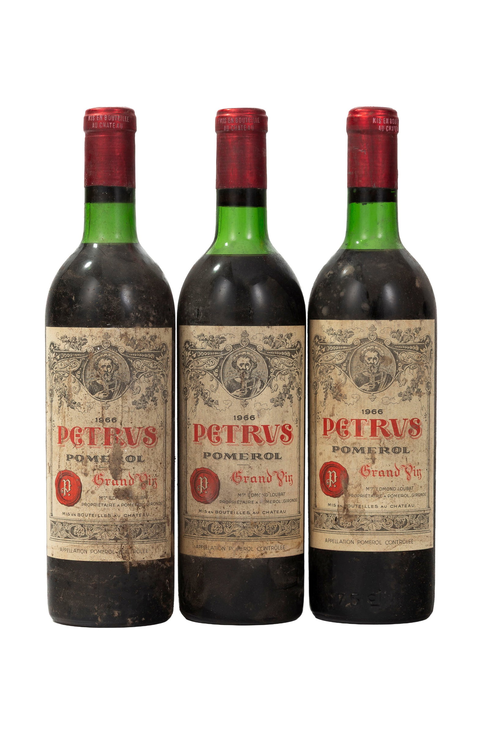 Petrus, 1966, Pomerol, 3 bts (1 of 1)