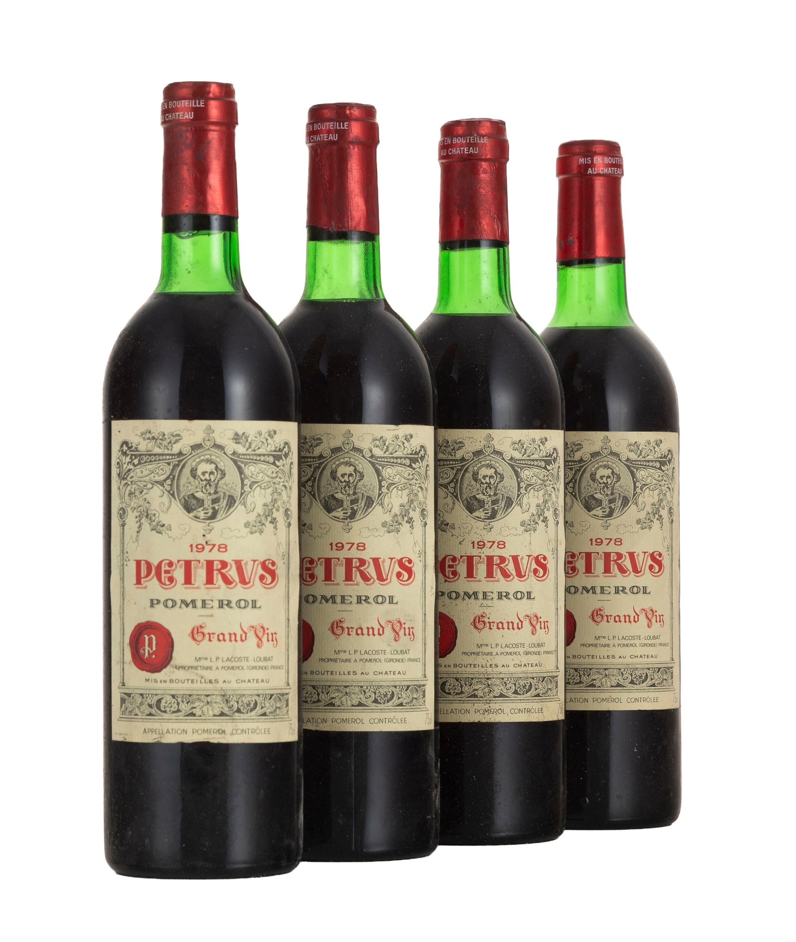 Petrus, 1978, Pomerol, 4 bts (1 of 1)