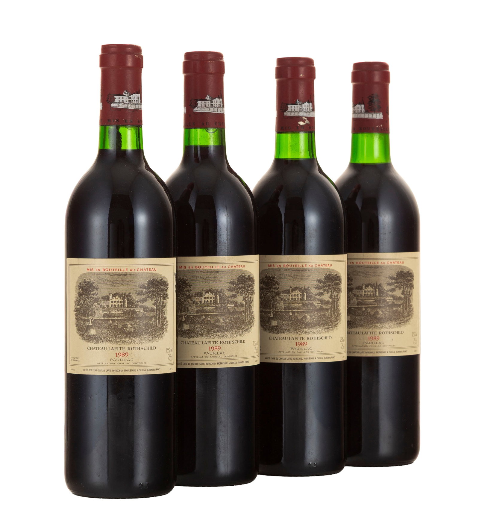 Ch. Lafite-Rothschild, 1989, Pauillac, 1er grand cru classé, 4 bts (1 of 1)