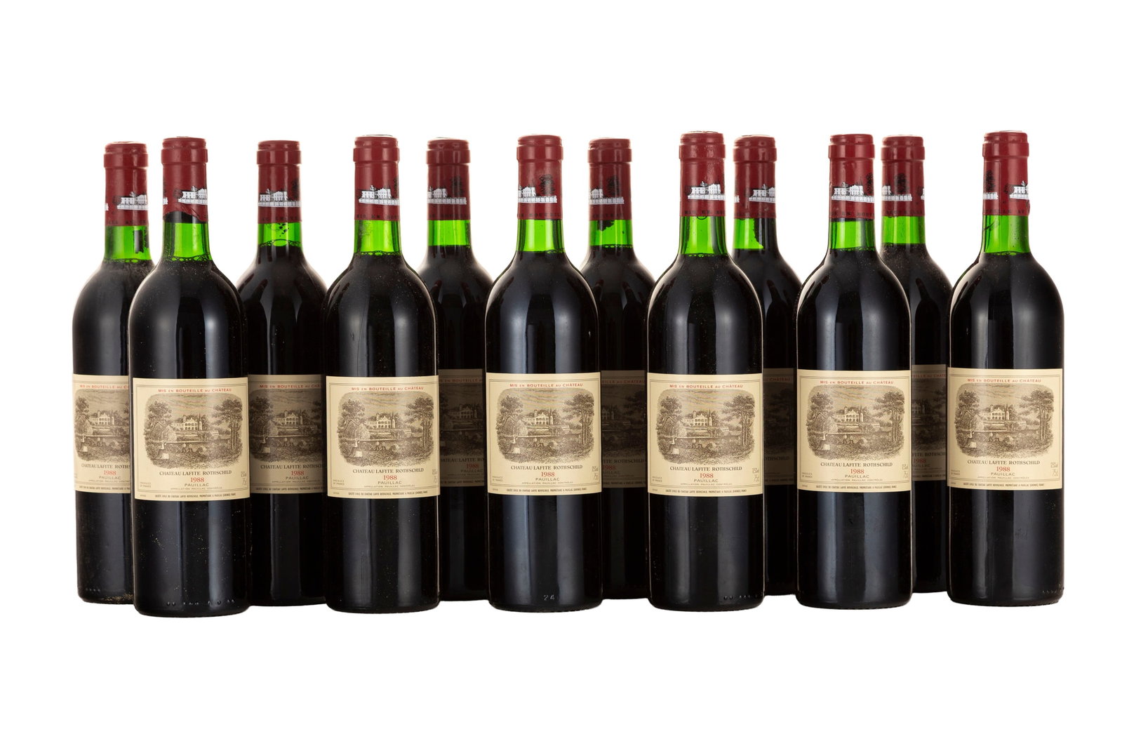 Ch. Lafite Rothschild, 1988, Pauillac, 1er grand cru classé, 12 bts, CBO - 2