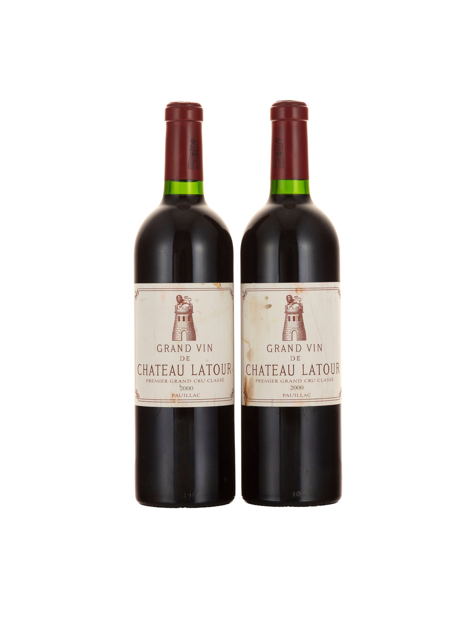 Ch. Latour, 2000, Pauillac, 1er grand cru classé, 2 bts (1 of 1)