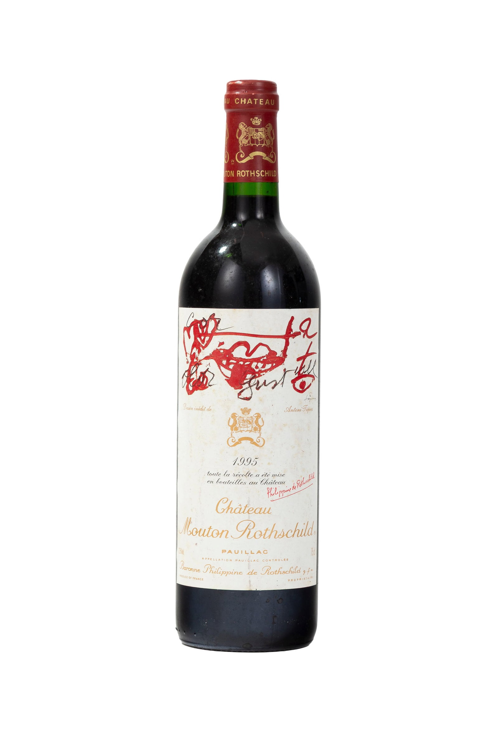 Ch. Mouton Rothschild, 1995, Pauillac, 1er grand cru classé, 1 bt.: Ch. Mouton Rothschild, 1995, Pauillac, 1er grand cru classé, 1 bt.