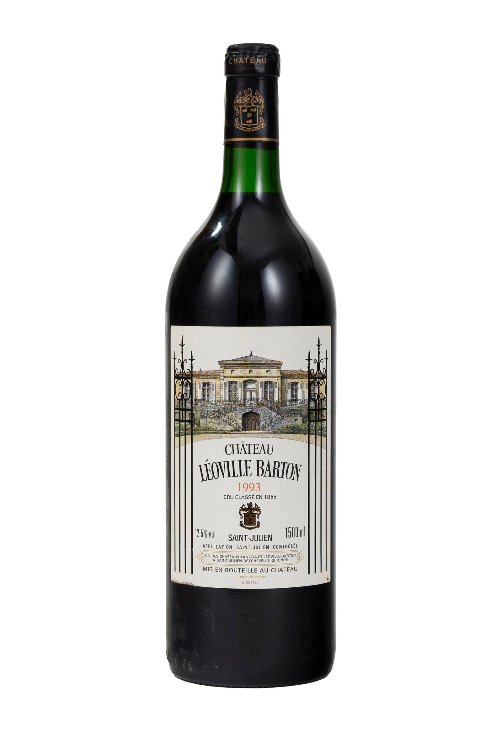 Ch. Léoville Barton, 1993, Saint-Julien, 2ème grand cru classé, 1 magnum (1 of 1)