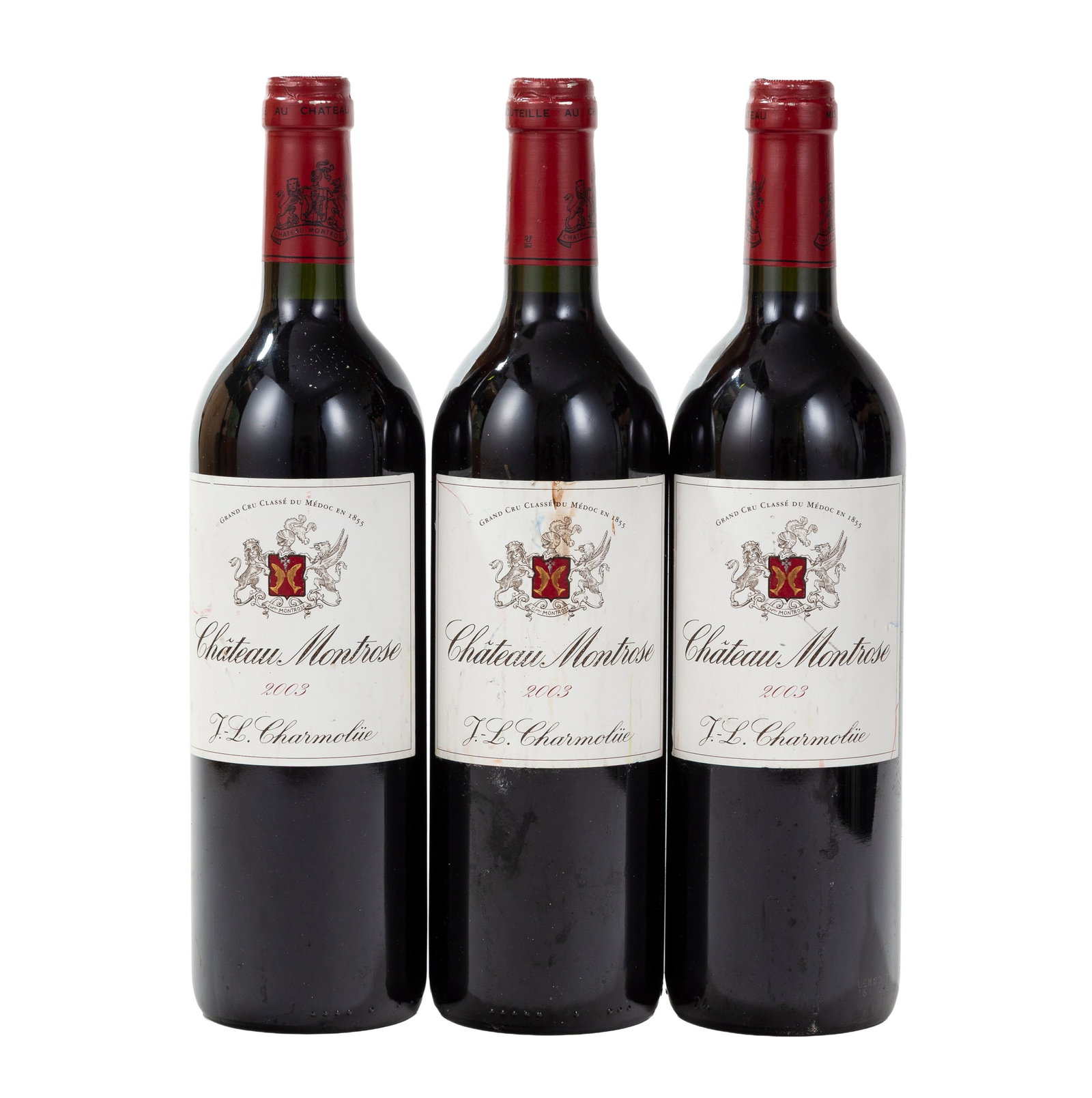 Ch. Montrose, 2003, Saint-Estèphe, 2ème grand cru classé, 3 bts (1 of 1)