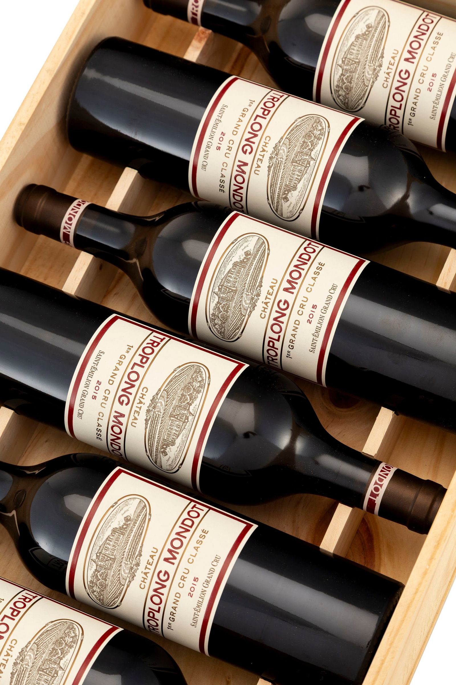 Troplong Mondot, 2015, Saint-Emilion, 1er Grand Cru Classé, 6 bts, CBO: Troplong Mondot, 2015, Saint-Emilion, 1er Grand Cru Classé, 6 bts, CBO