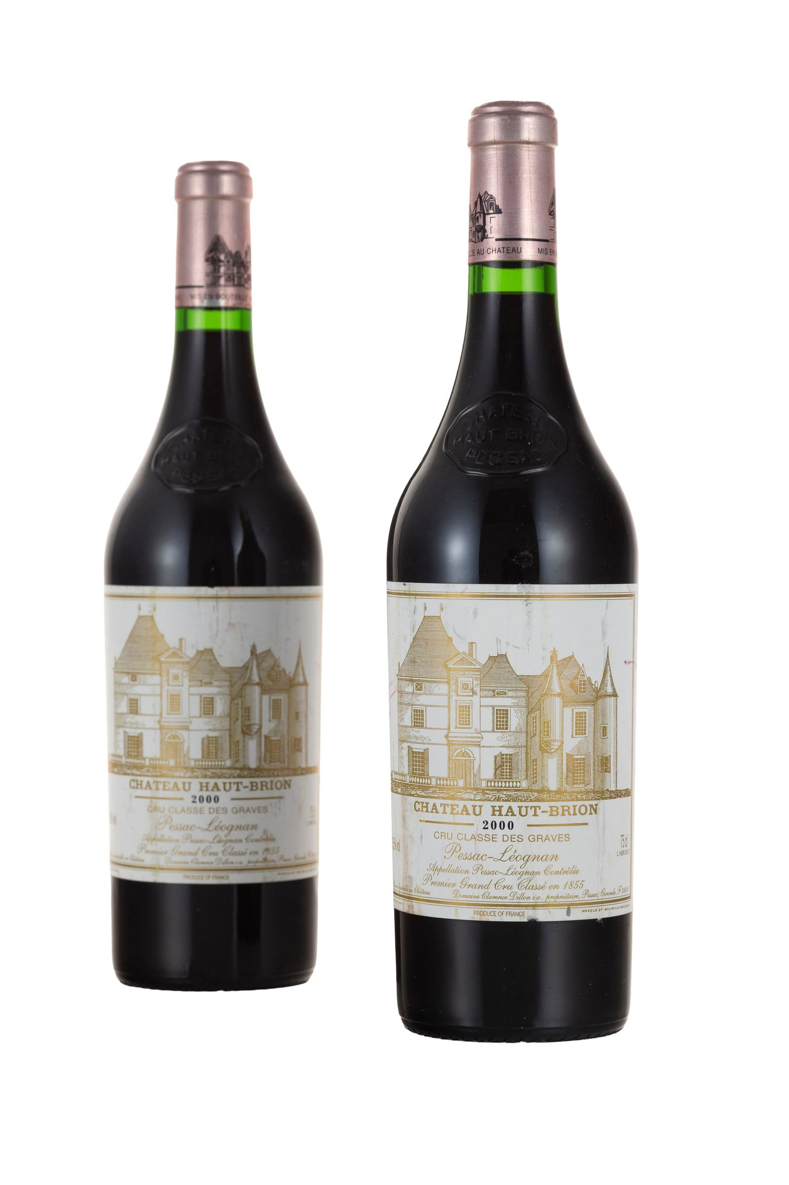 Ch. Haut Brion, 2000, Pessac-Léognan, 1er grand cru classé, 2 bts (1 of 1)