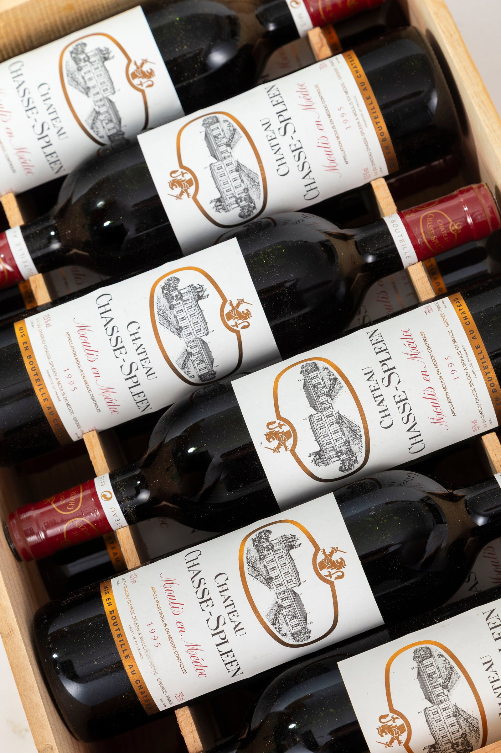 Ch. Chasse-Spleen, 1995, Moulis-en-Médoc, 12 bts, CBO: Ch. Chasse-Spleen, 1995, Moulis-en-Médoc, 12 bts, CBO