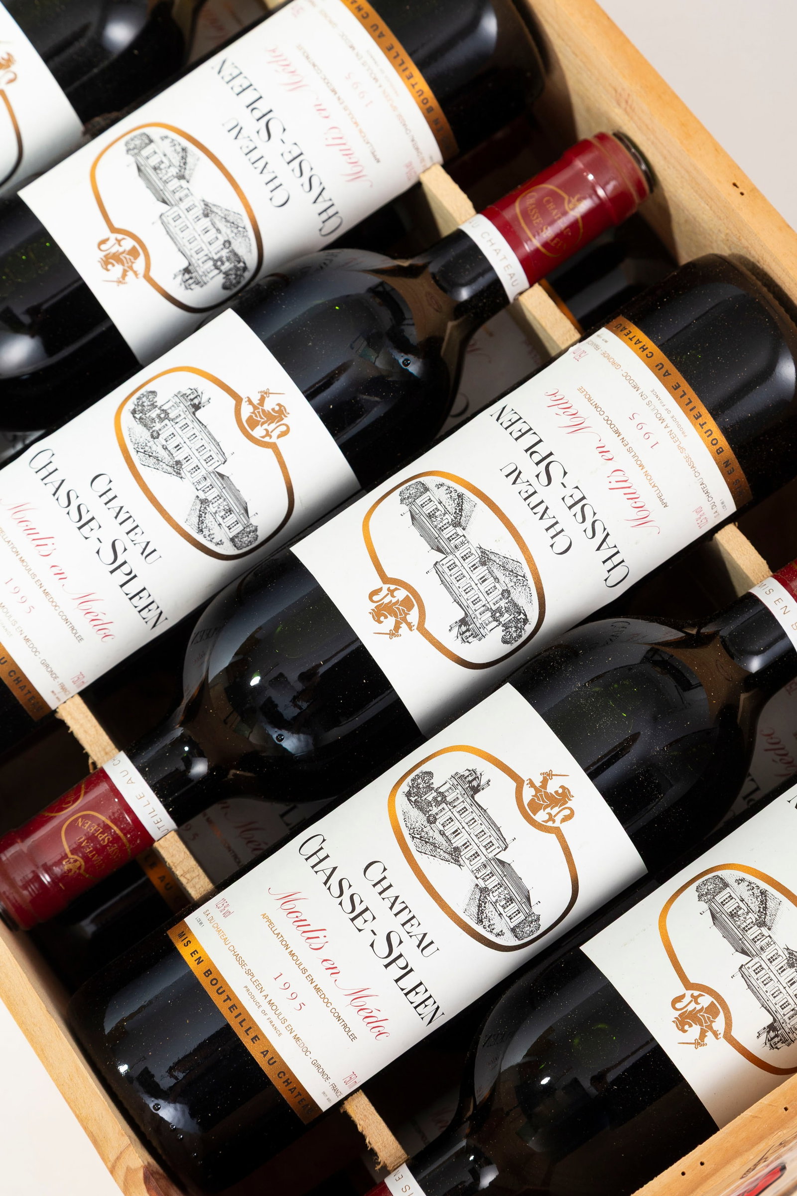 Ch. Chasse-Spleen, 1995, Moulis-en-Médoc, 12 bts, CBO: Ch. Chasse-Spleen, 1995, Moulis-en-Médoc, 12 bts, CBO