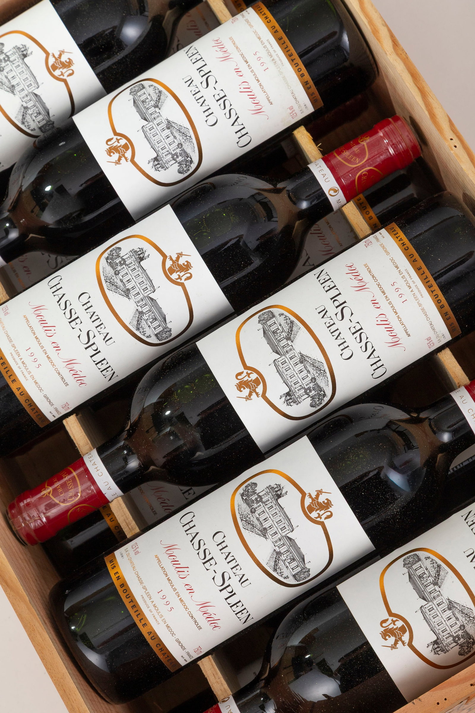 Ch. Chasse-Spleen, 1995, Moulis-en-Médoc, 12 bts, CBO: Ch. Chasse-Spleen, 1995, Moulis-en-Médoc, 12 bts, CBO