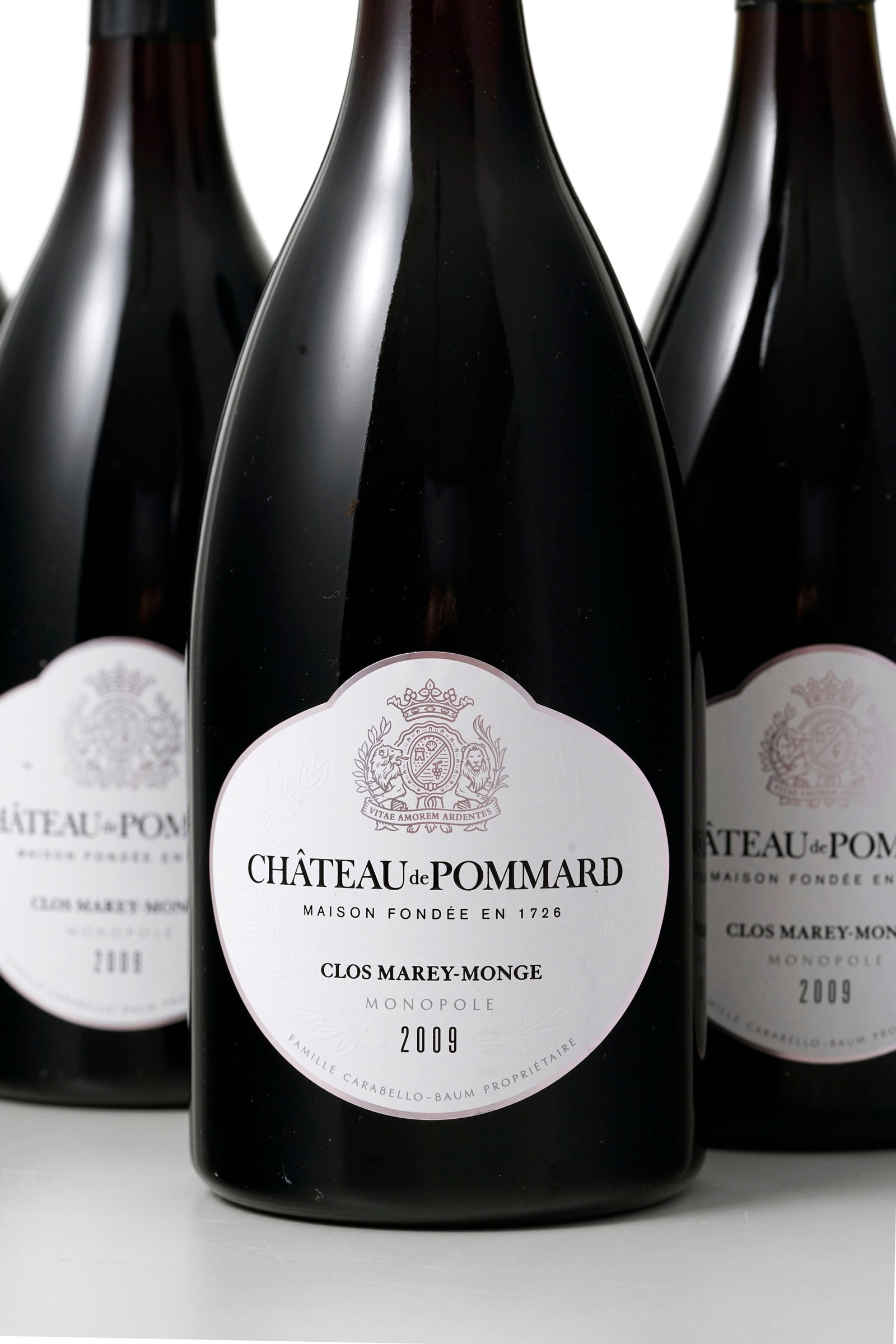 Château de Pommard, Clos Marey-Monge, 2009, côte de Beaune, 6 bts, carton d'origine - 3