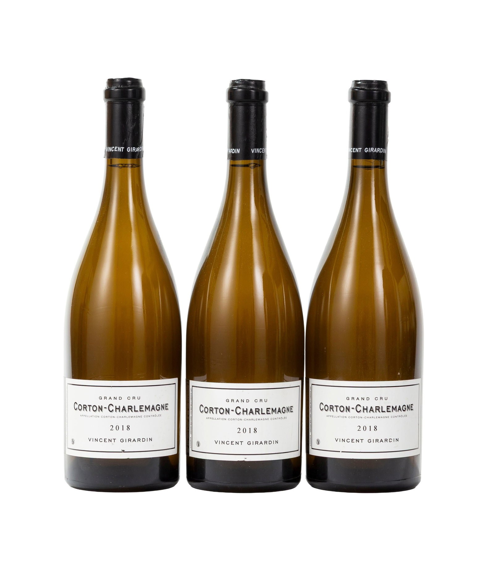 Domaine Vincent Girardin, Corton-Charlemagne, 2018, 3 bts: Domaine Vincent Girardin, Corton-Charlemagne, 2018, 3 bts