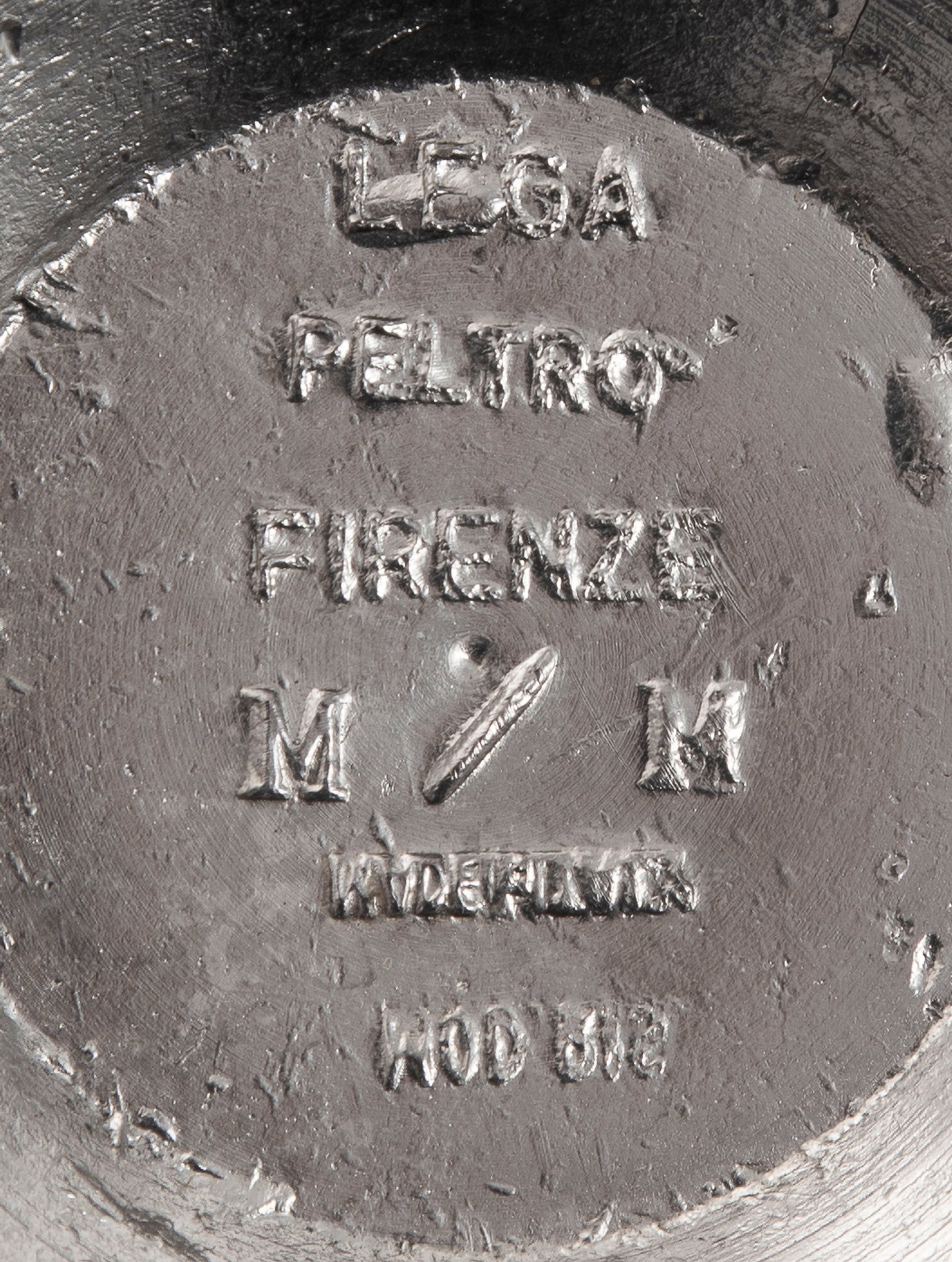 Seau à glaçons ananas en métal argenté, Florence, XXe s., h. 25,5 cm - 3