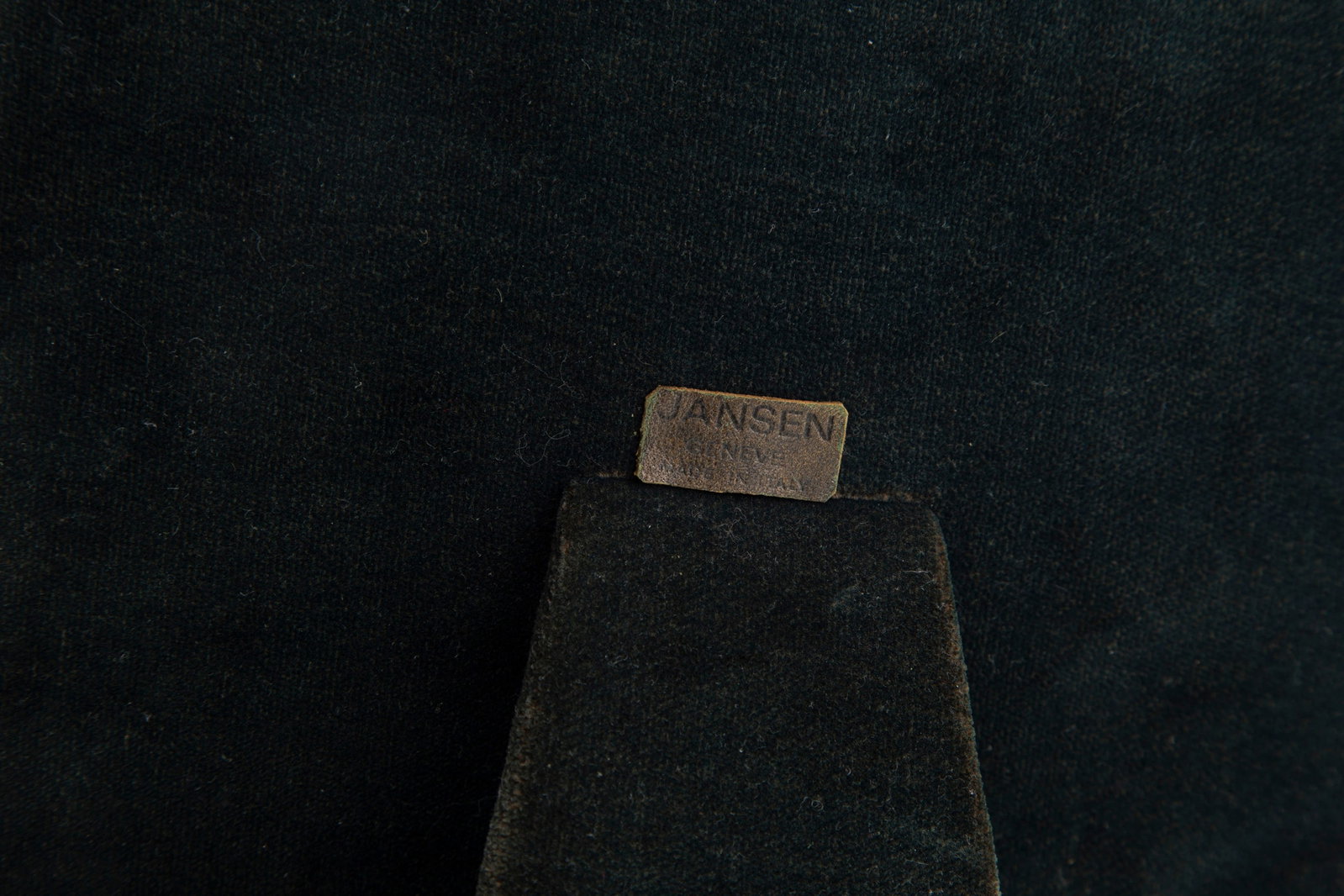 Jansen Genève. Cadre photo en métal argenté et doré, années 1970-80, h. 28  - 3